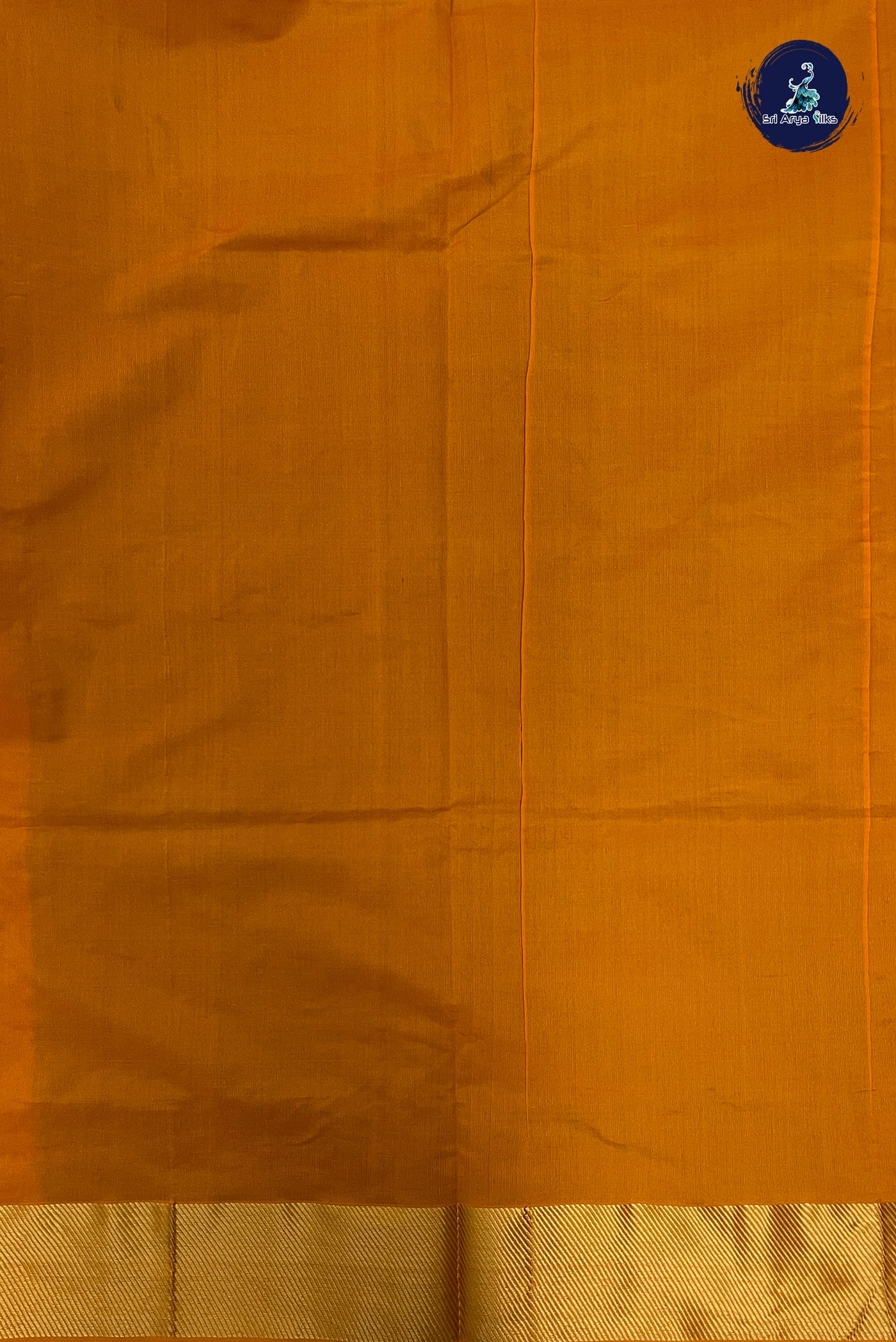 Coffee Brown Half Pure Silk Cotton Saree With Zari Buttas Pattern