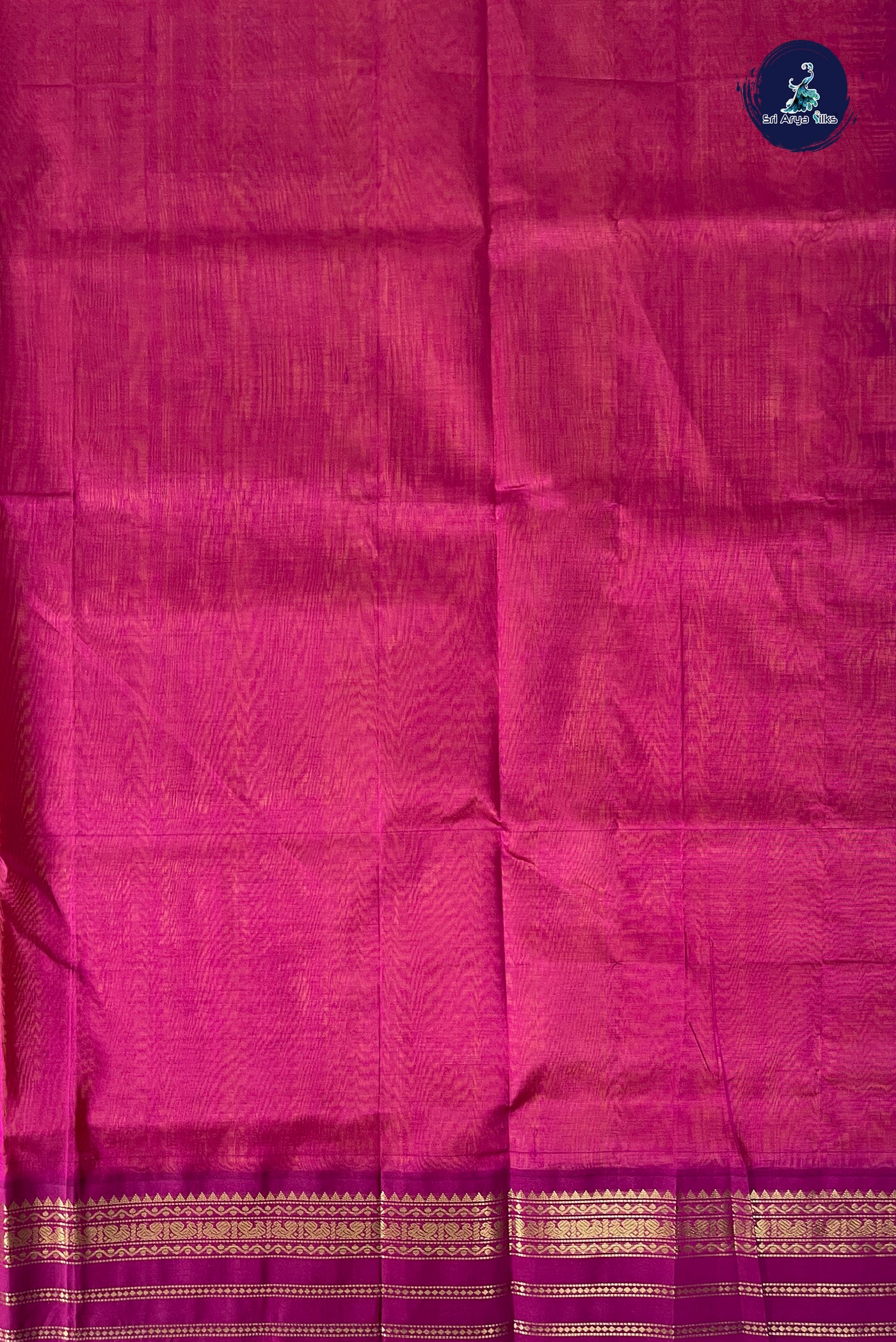 Mango Yellow Korvai Silk Cotton Saree With Plain Pattern
