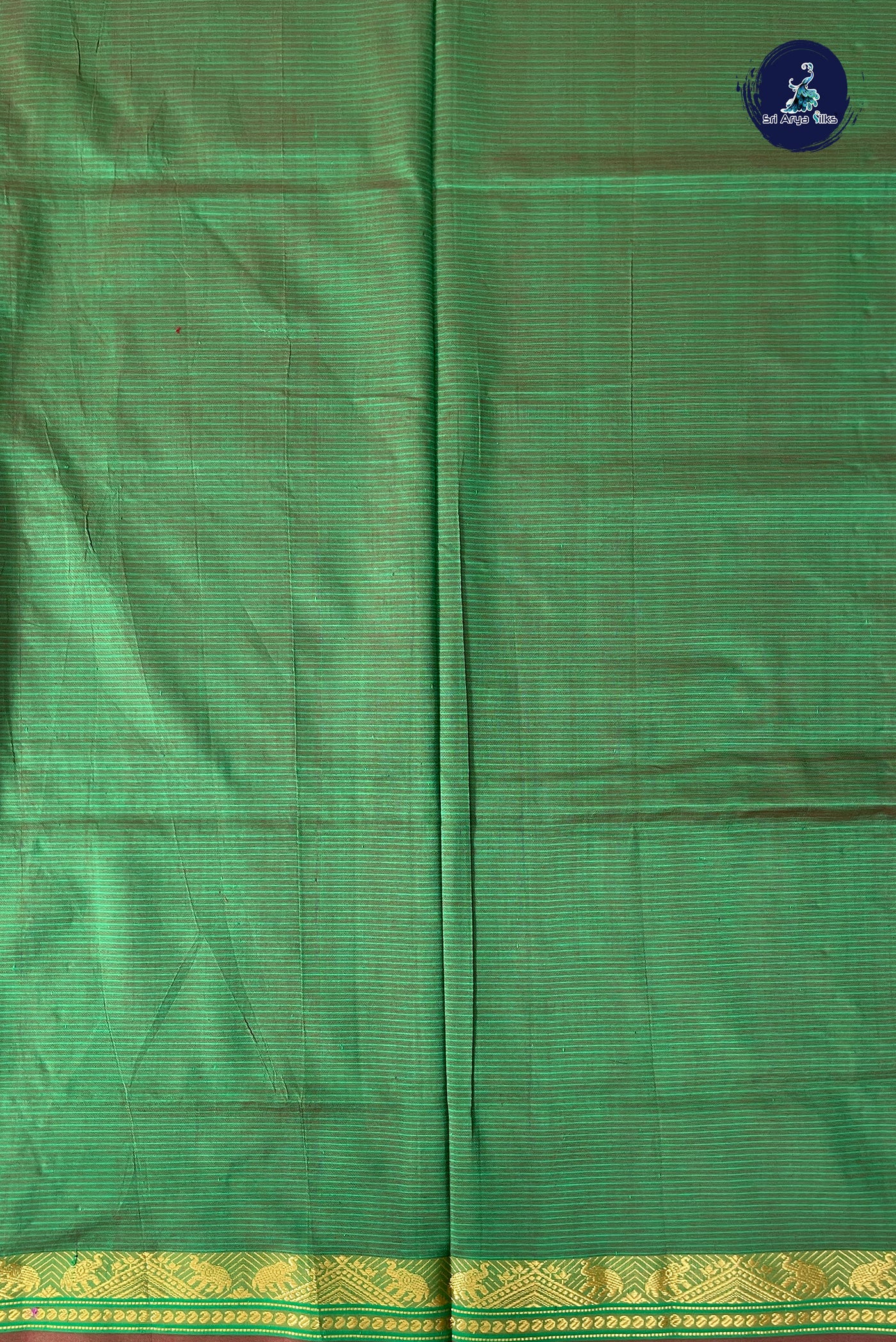 Vadamalli Half Pure Silk Cotton Saree With Doria Lines Pattern