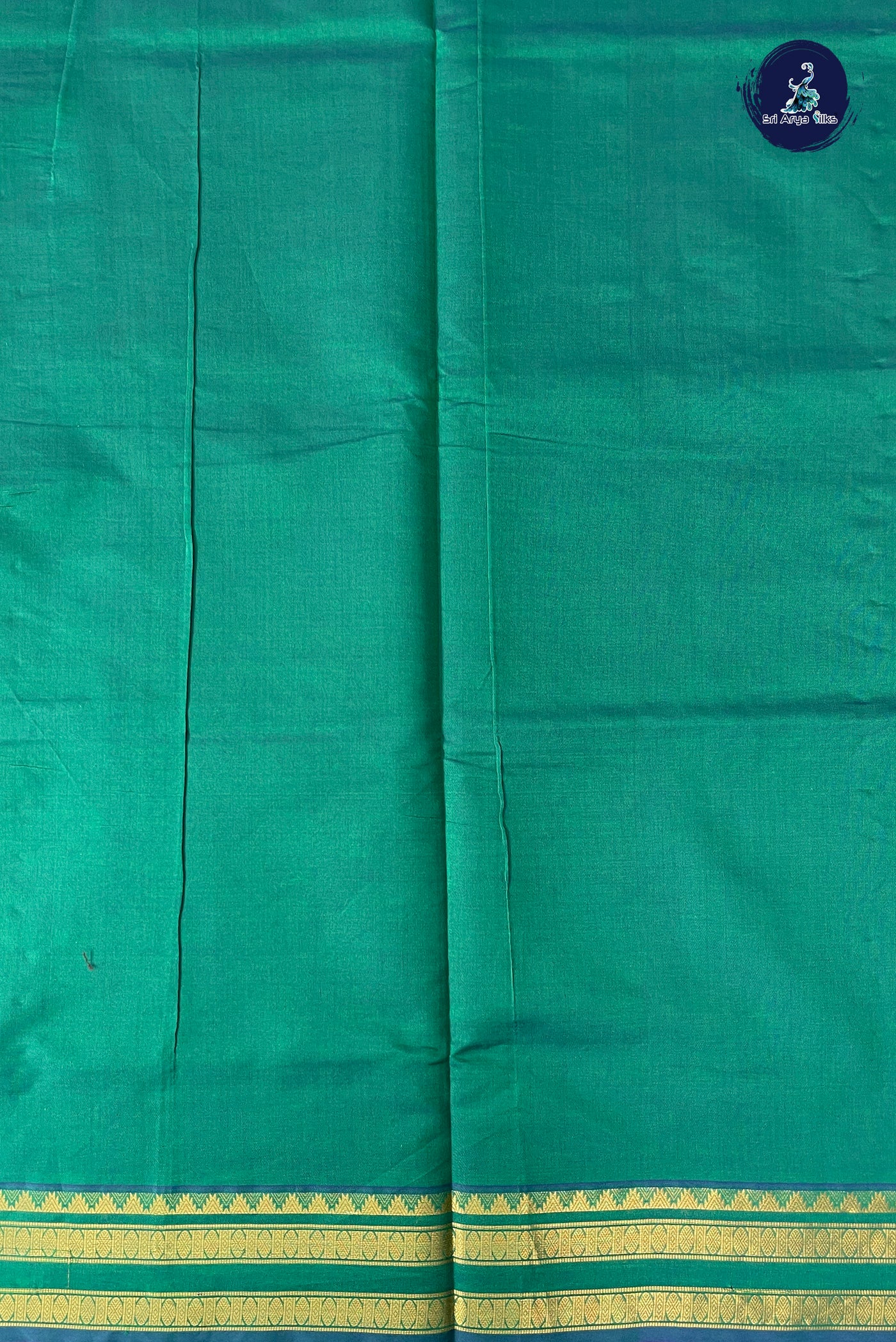 Dual Tone Brown Half Pure Silk Cotton Saree With Plain Pattern