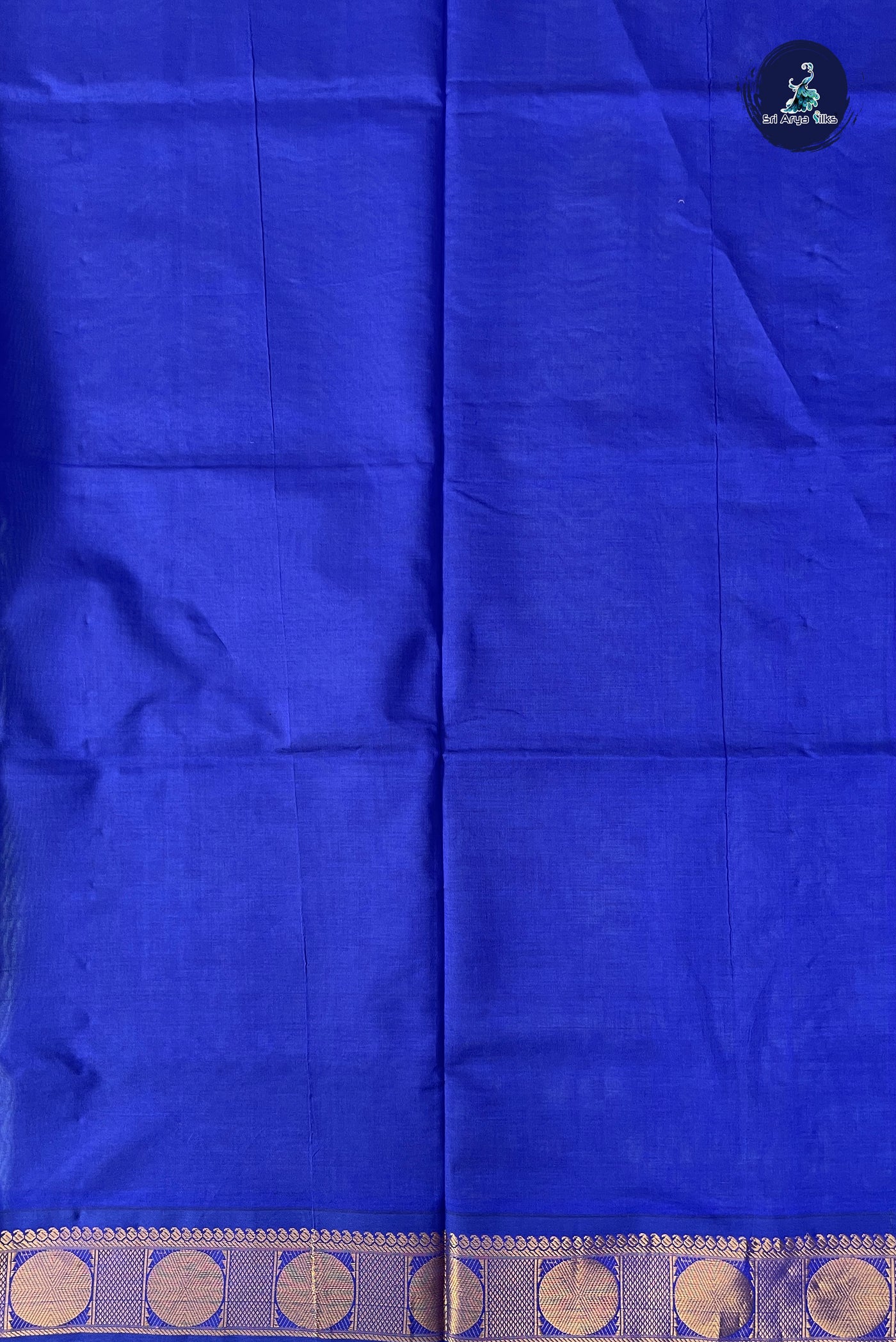 Pastel Shade Half Pure Silk Cotton Saree With Plain Pattern