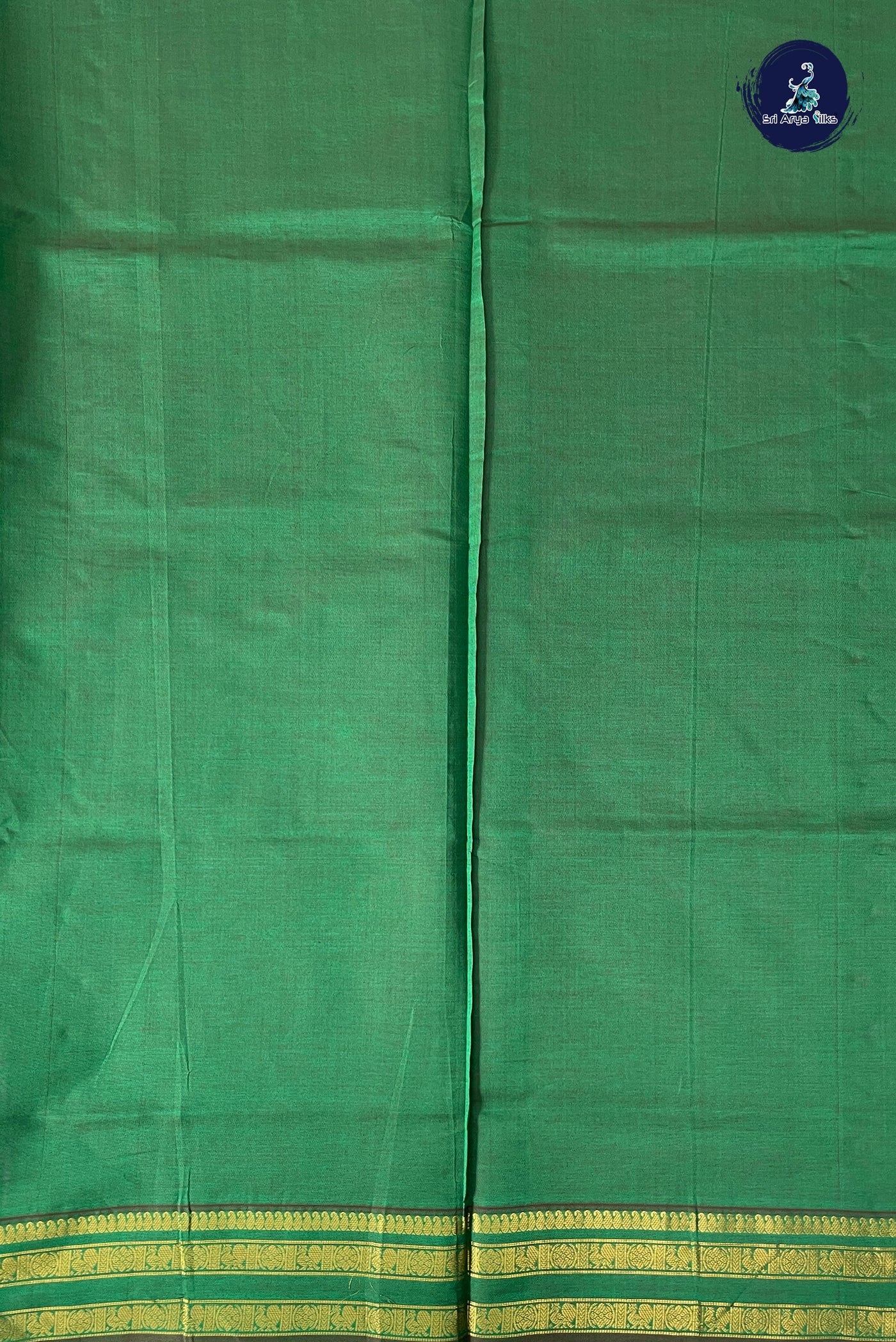 Vadamalli Half Pure Silk Cotton Saree With Printed Pattern