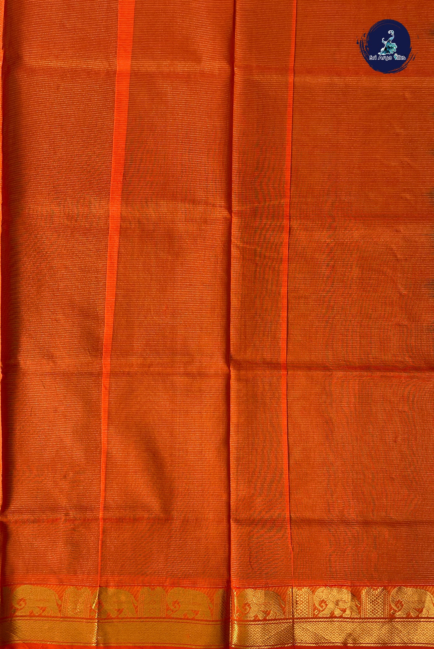 Green Half Pure Silk Cotton Saree With Vaira Oosi Pattern