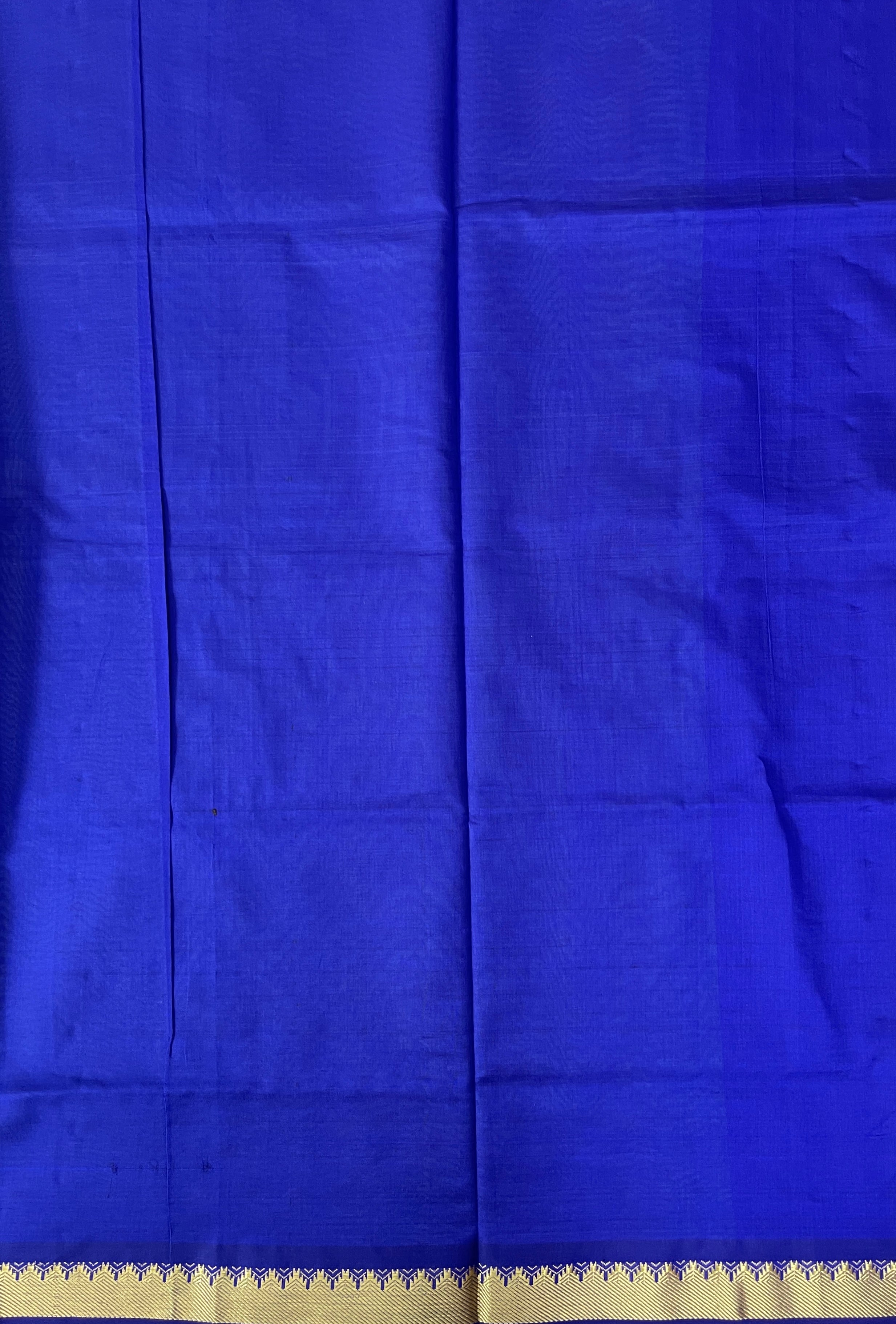 Pastel Shade Half Pure Silk Cotton Saree With Plain Pattern