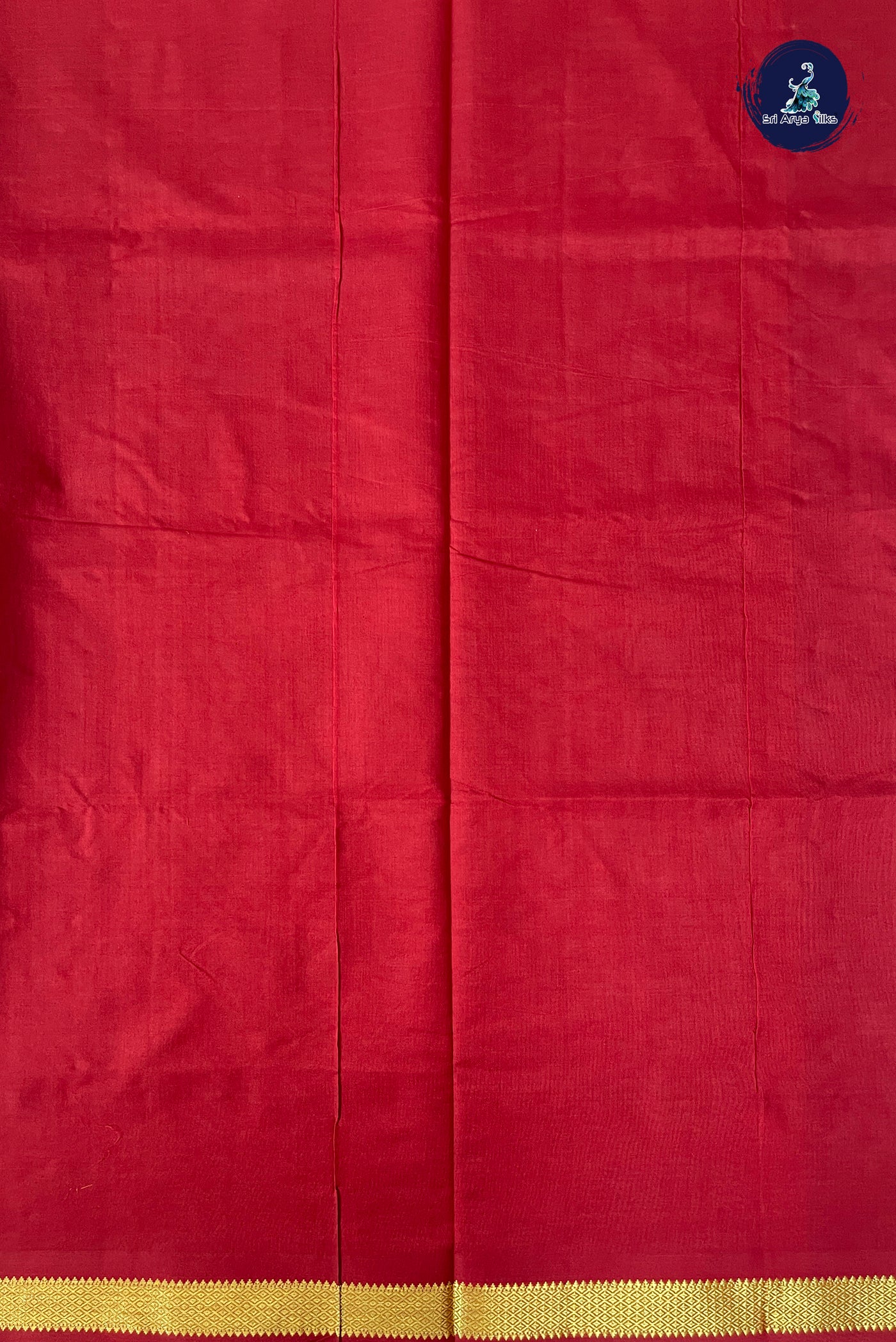 Grey Half Pure Silk Cotton Saree With Plain Pattern