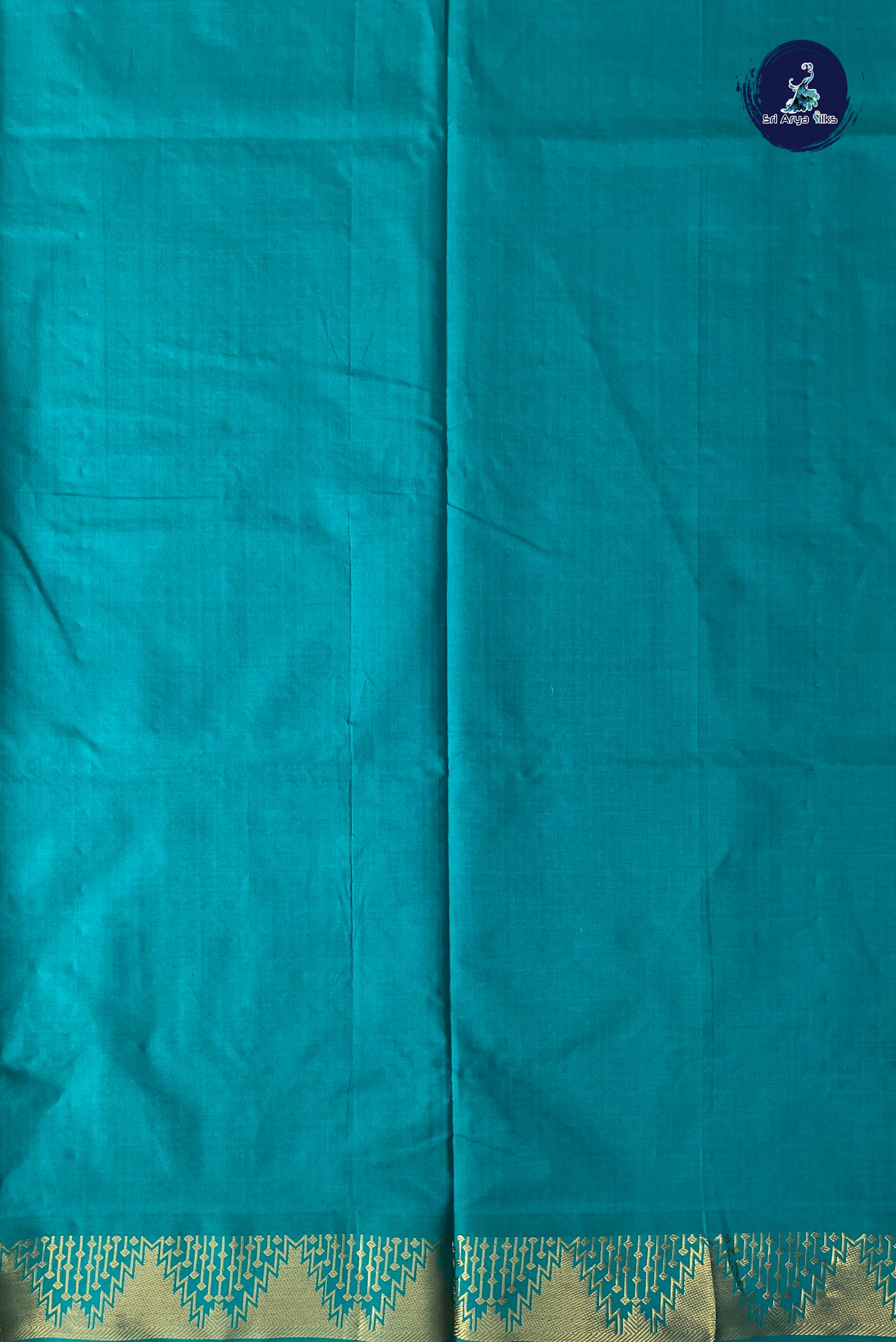 Brown Checked Saree With Checked Pattern