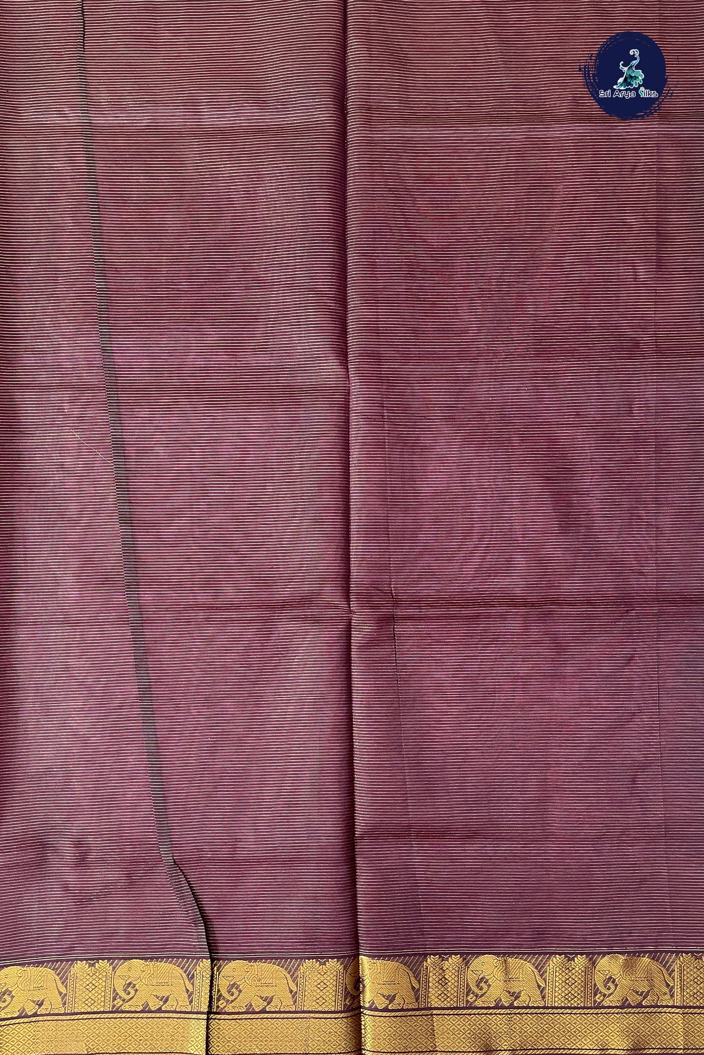 Dual Tone Pink Vaira Oosi Silk Cotton Saree With Vaira Oosi Pattern