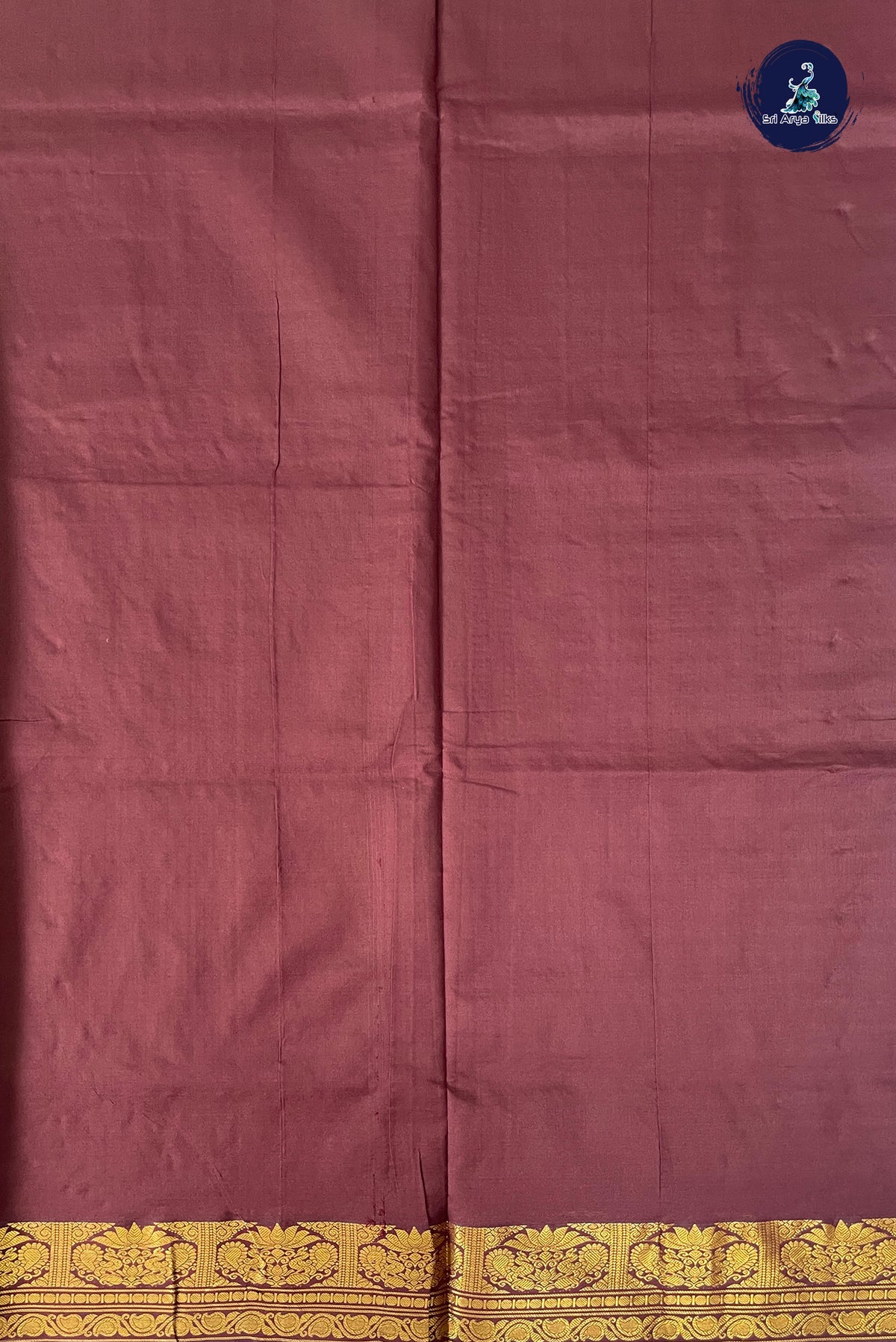 Manthulir Half Pure Silk Cotton Saree With Embossed Pattern