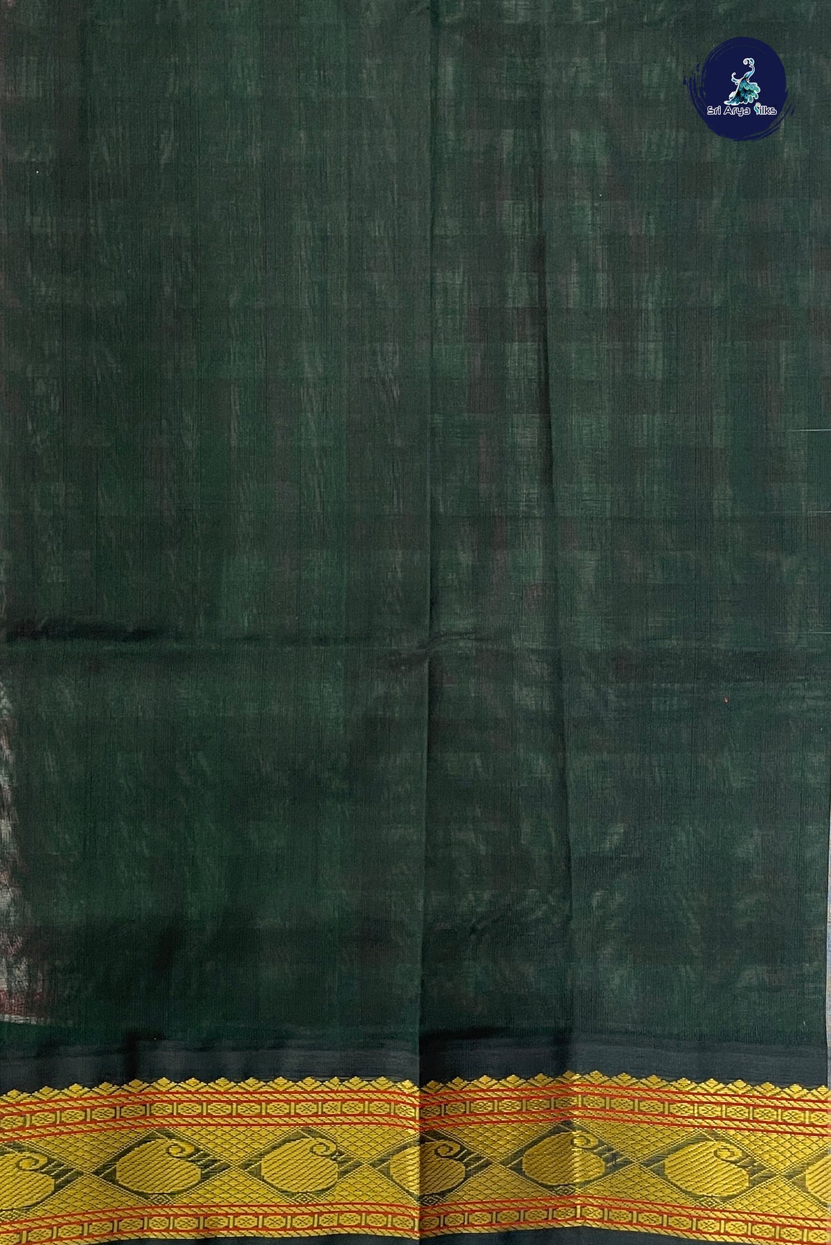 Multi Colour Checked Saree With Checked Pattern