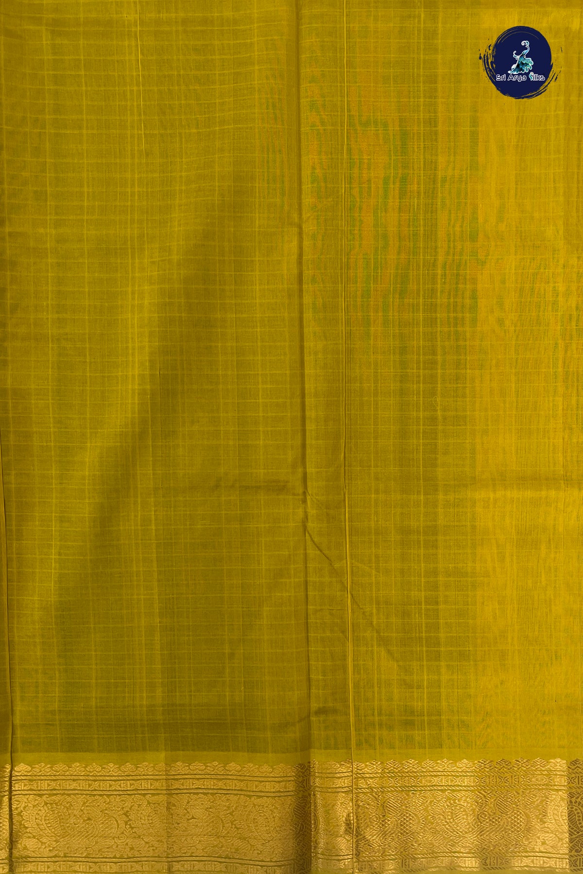 Dark Green Bridal Silk Cotton Saree With Laksha Deepam Design Pattern