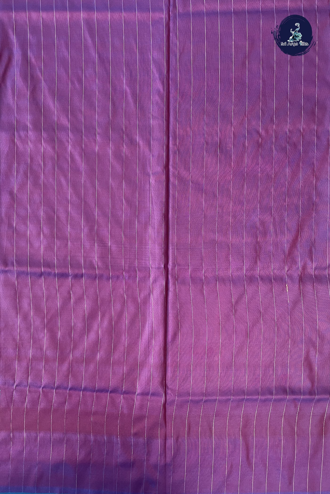 Dual Tone Purple Pochampally Saree With Ikat Pattern