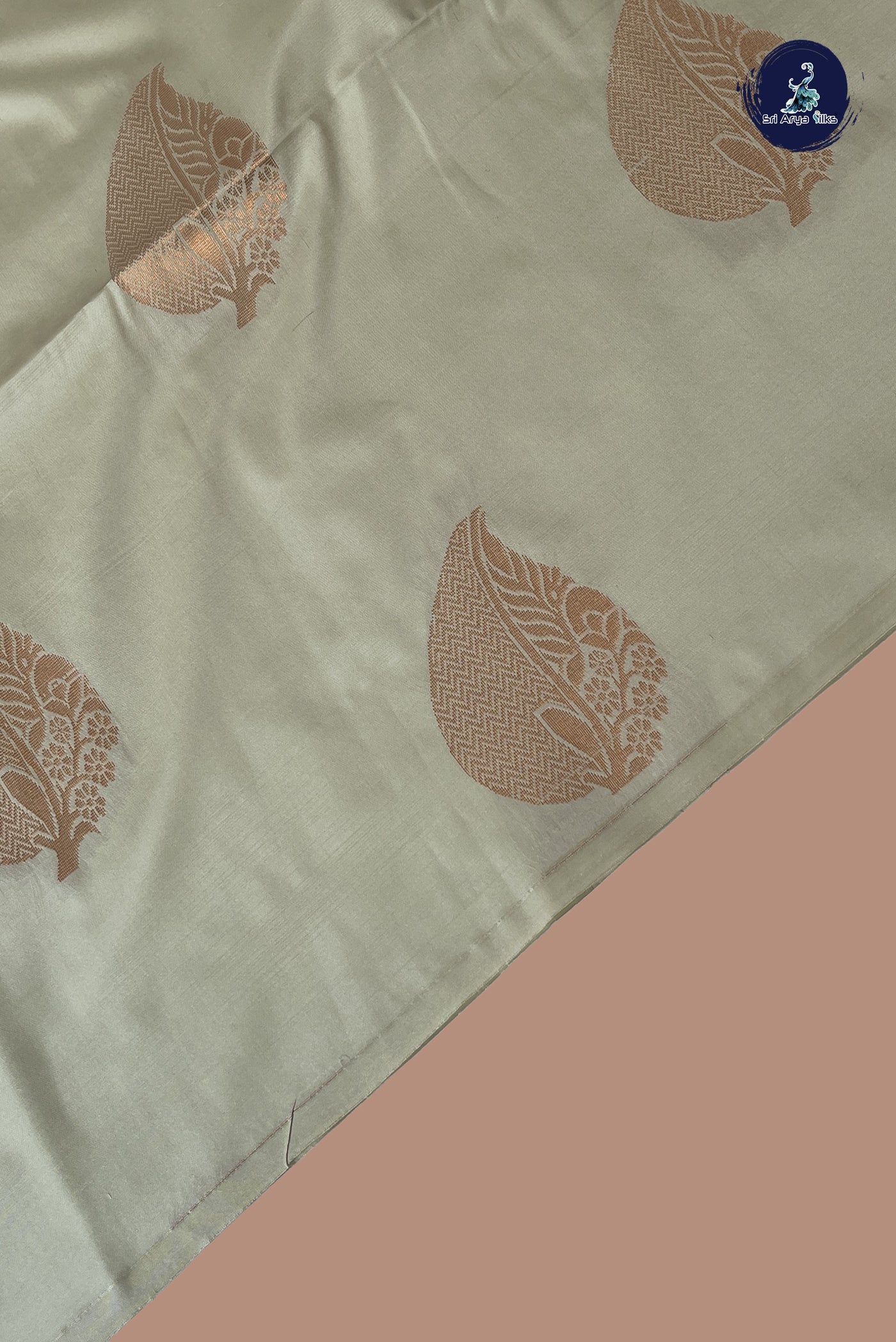 Cream Semi Silk Saree With Zari Buttas Pattern