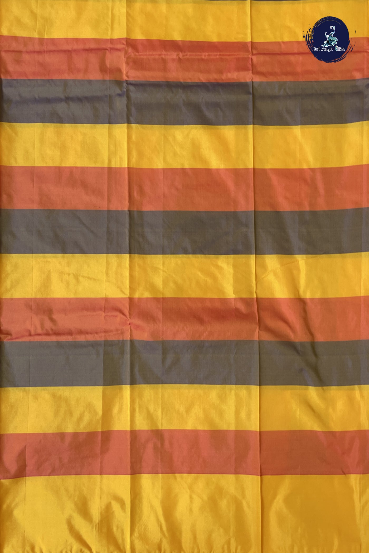 Multi Colour Semi Silk Saree With Paalum Pazham Kattam Pattern