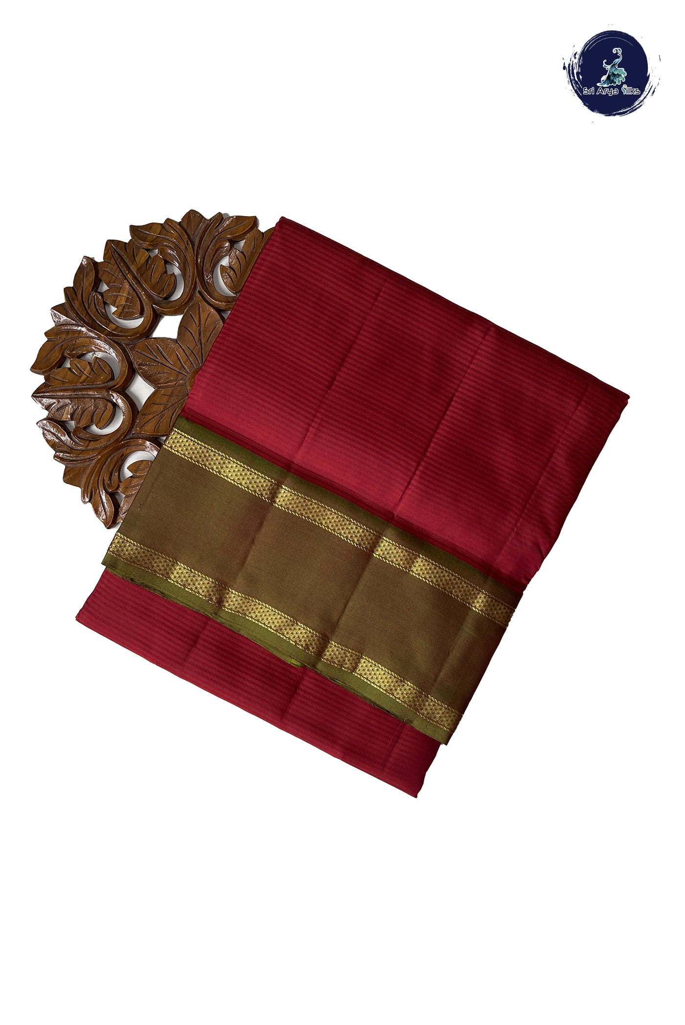 Arakku Madisar 10 Yards Silk Saree With Doria Lines Pattern