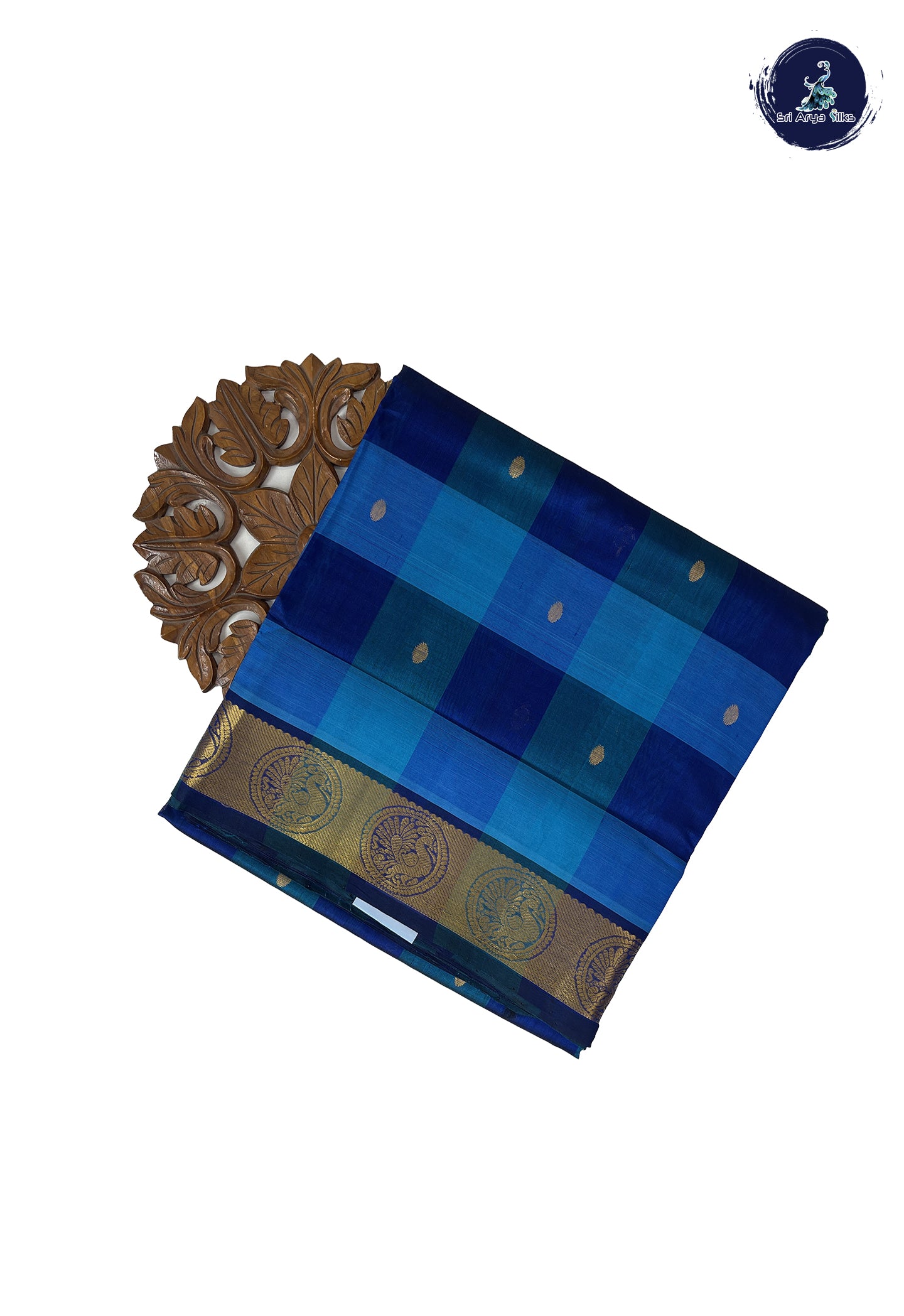 Multi Colour 10 Yards Silk Cotton Saree With Paalum Pazham Kattam Pattern