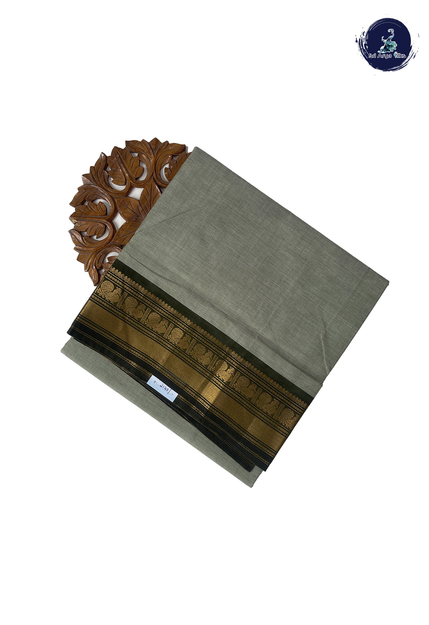 Pastel Shade 10.5 Yards Madisar Saree With Plain Pattern
