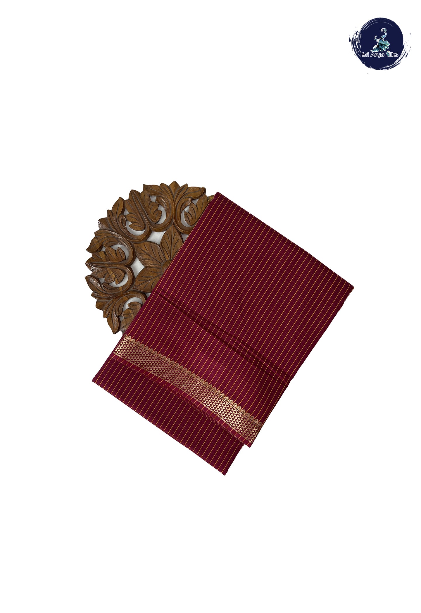 Arakku Madisar Semi Silk Cotton Saree With Checked Pattern