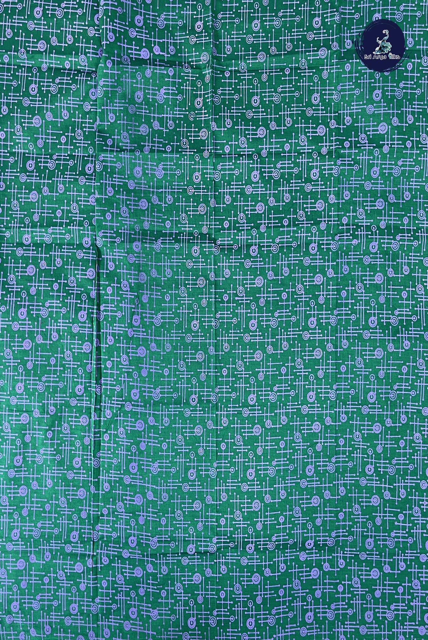 Lavender Madisar Semi Silk Cotton Saree With Printed Pattern