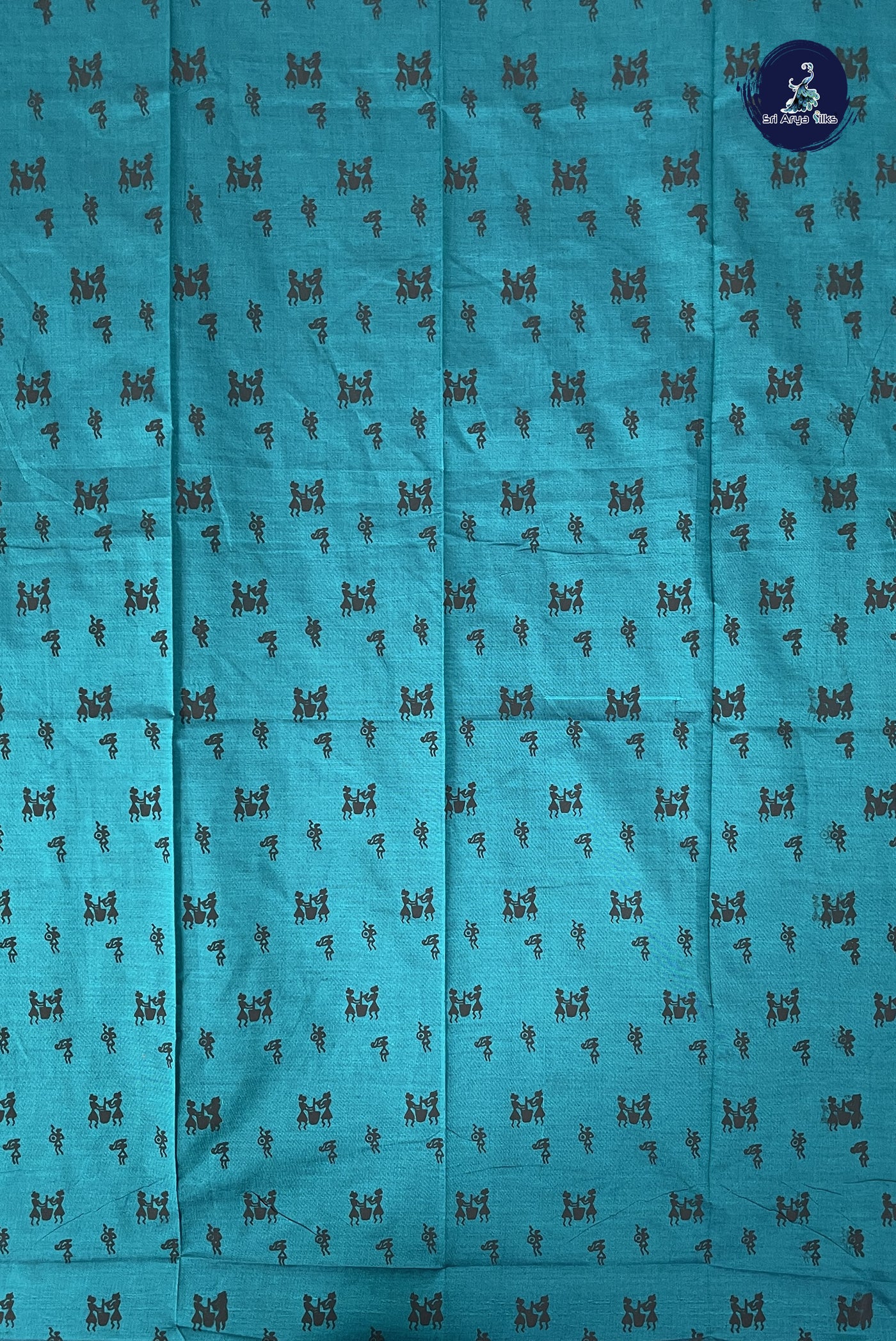 Grey Madisar Semi Silk Cotton Saree With Printed Pattern