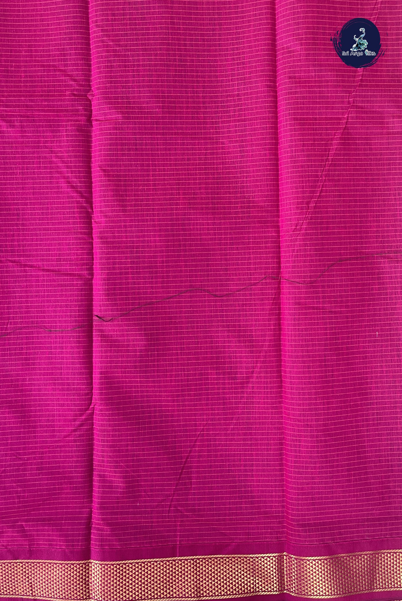 Sapphire Green Madisar Semi Silk Cotton Saree With Checked Pattern