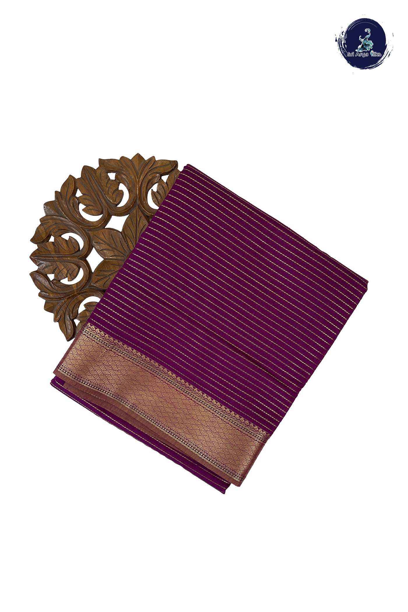 BeetRoot Shade Madisar Semi Silk Cotton Saree With Vaira Oosi Pattern