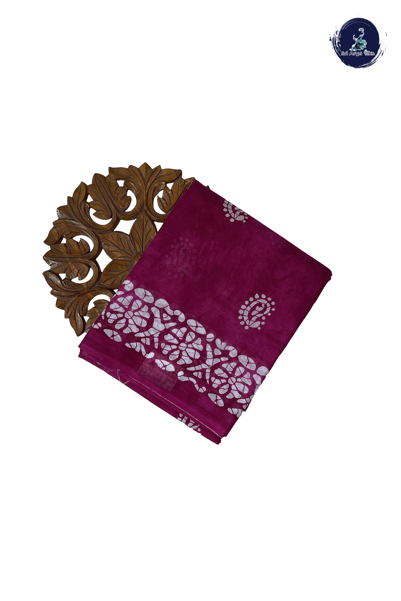 BeetRoot Shade 10.5 Yards Madisar Saree With Printed Pattern