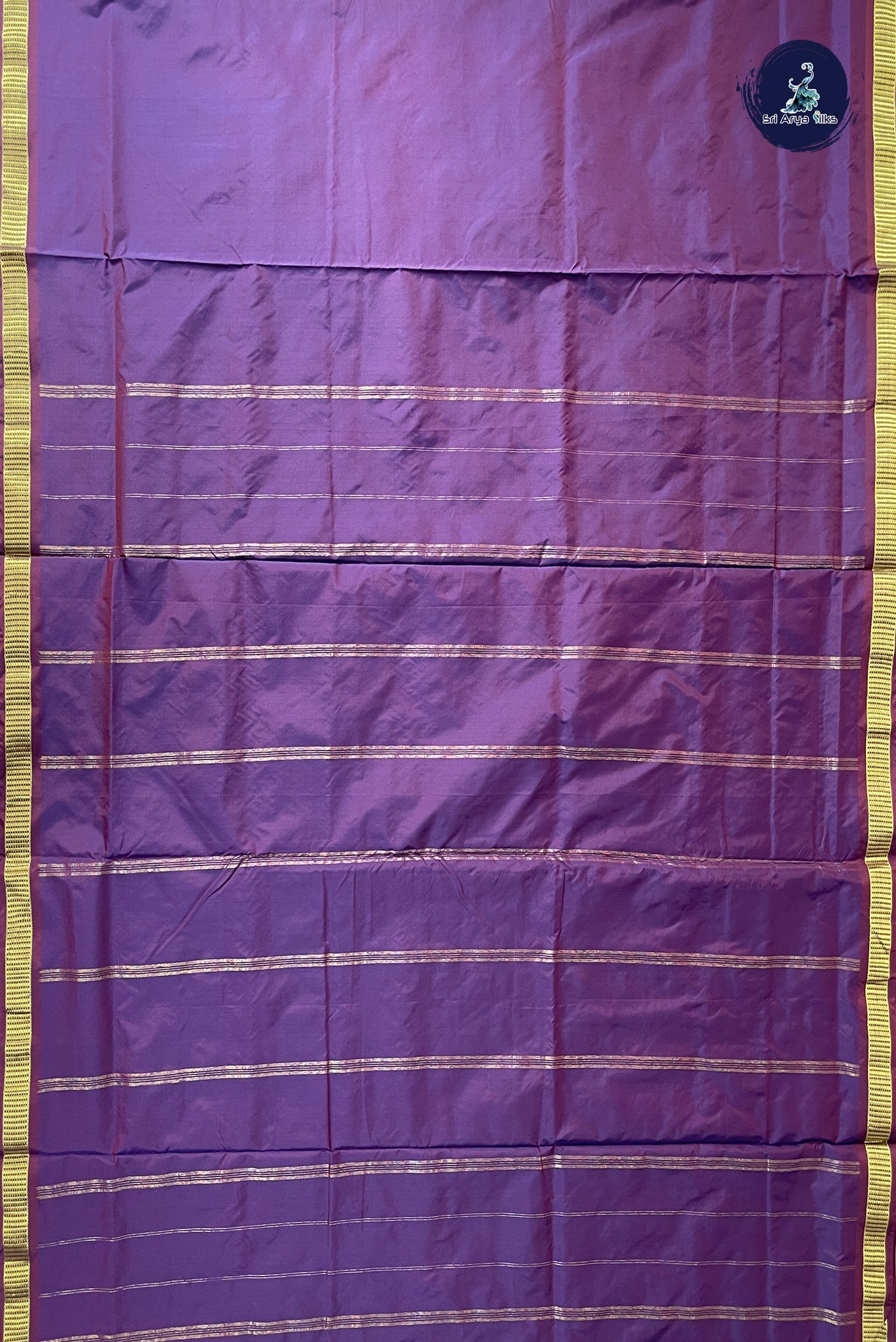 Jamun 10 Yards Semi Silk With Plain Pattern