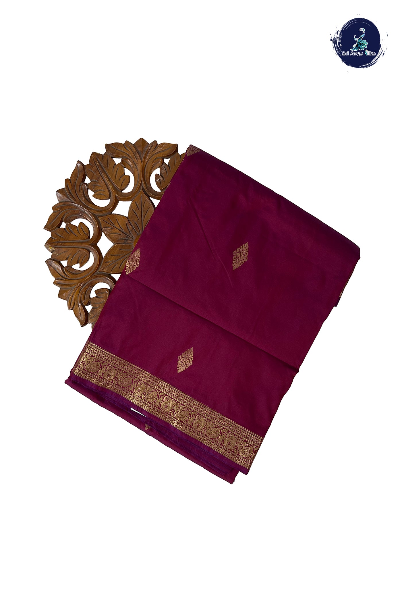 Arakku Madisar Semi Silk Saree With Zari Buttas Pattern
