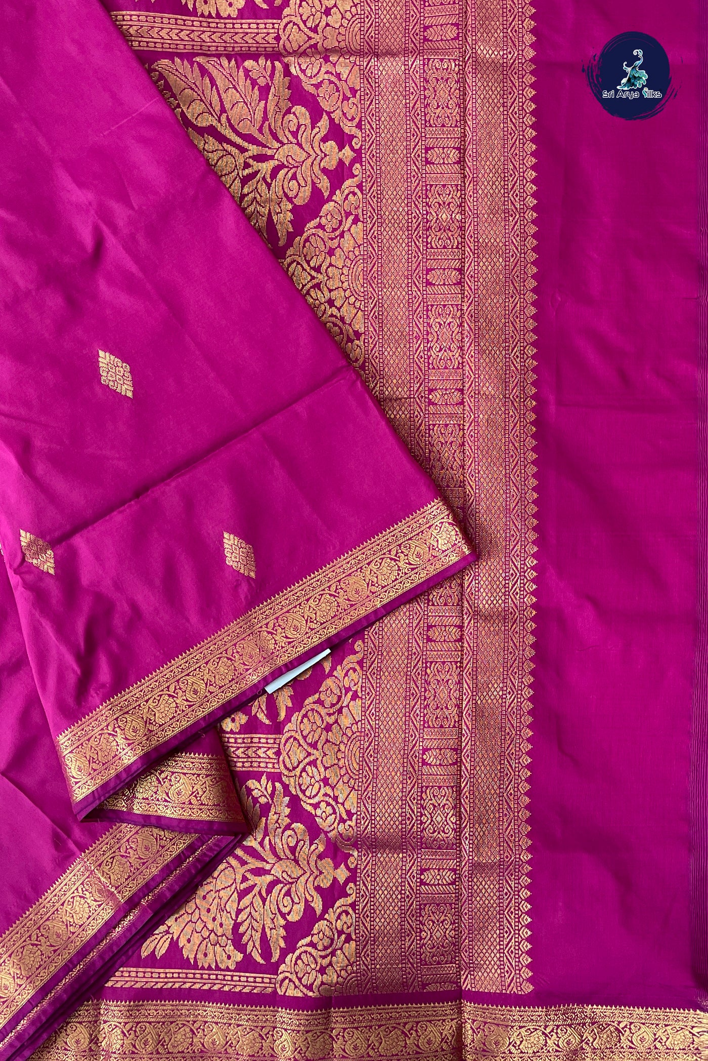 Vadamalli Madisar Semi Silk Saree With Zari Buttas Pattern