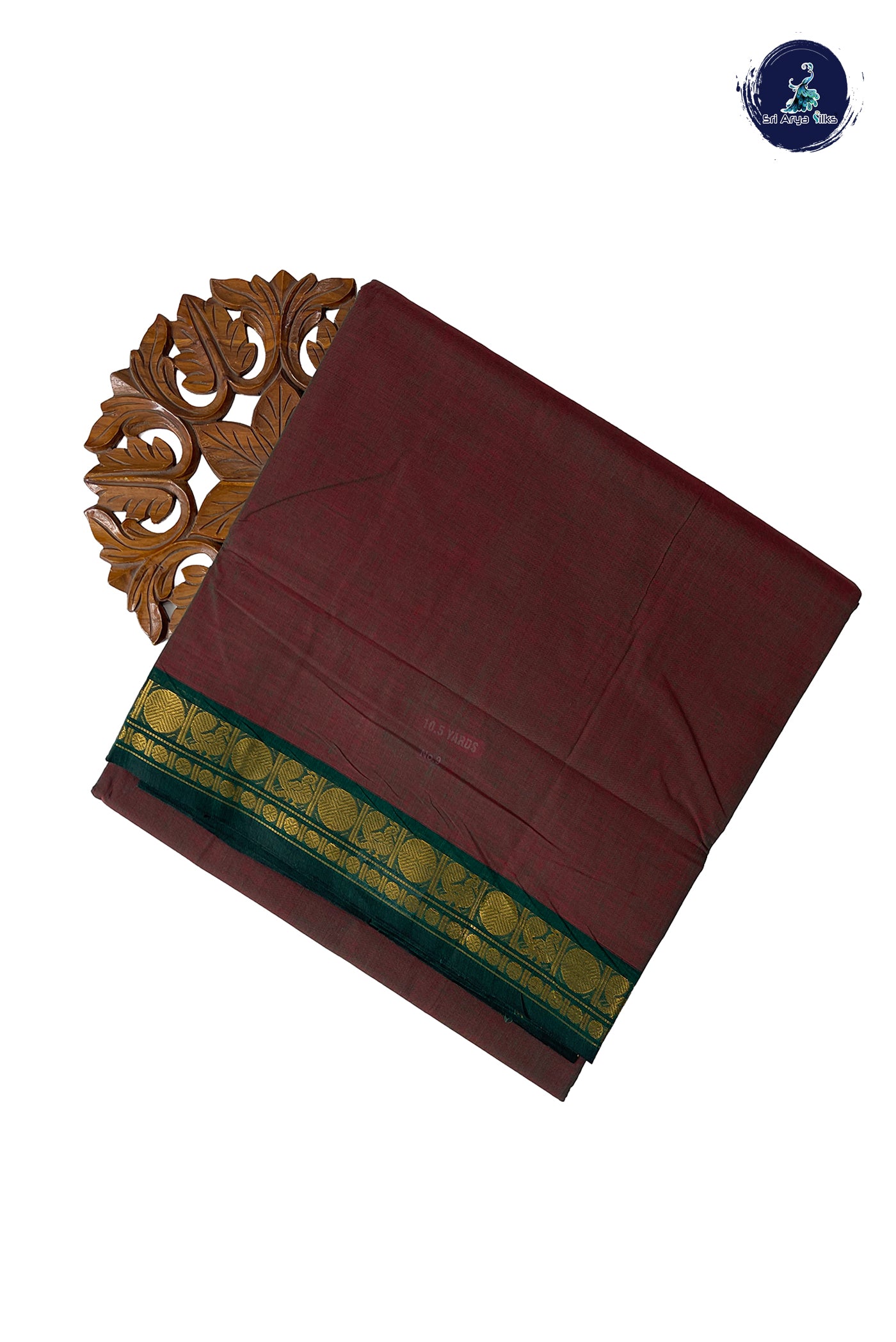Manthulir 10.5 Yards Madisar Saree With Plain Pattern