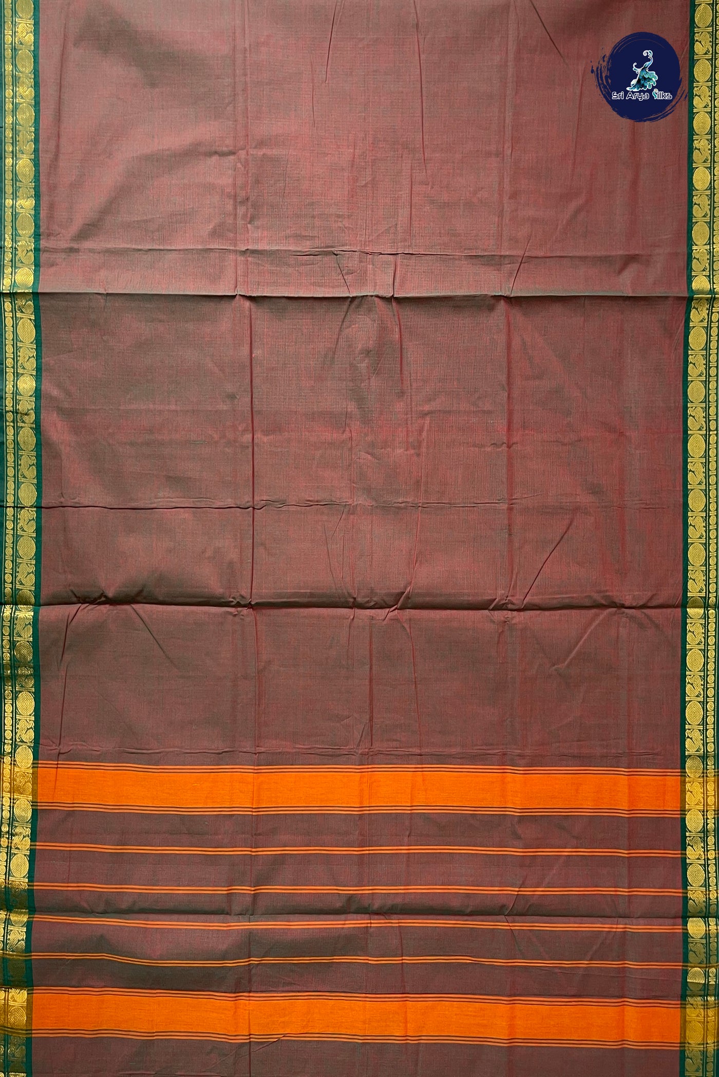 Manthulir 10.5 Yards Madisar Saree With Plain Pattern