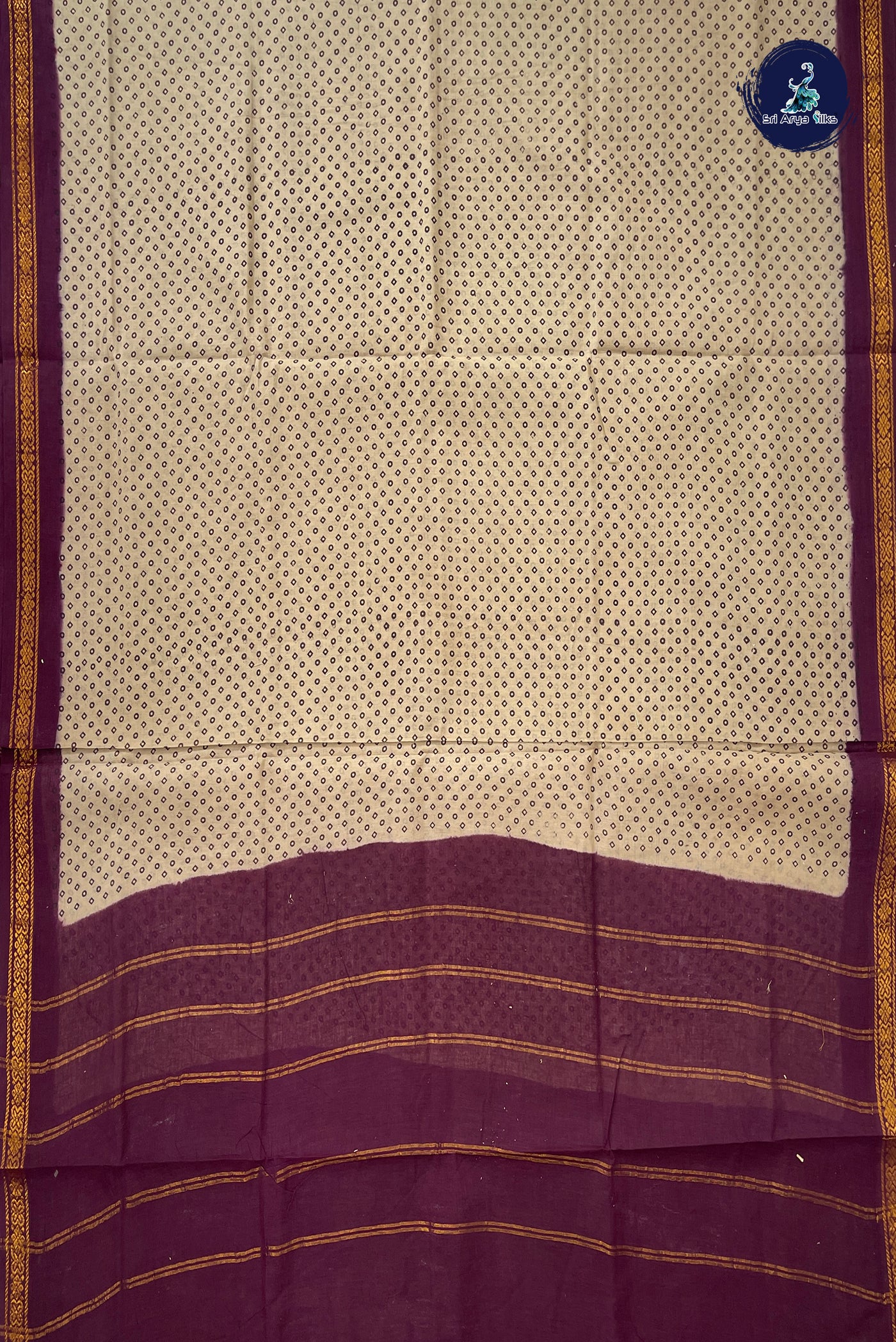 Pastel Shade 10.5 Yards Madisar Saree With Printed Pattern