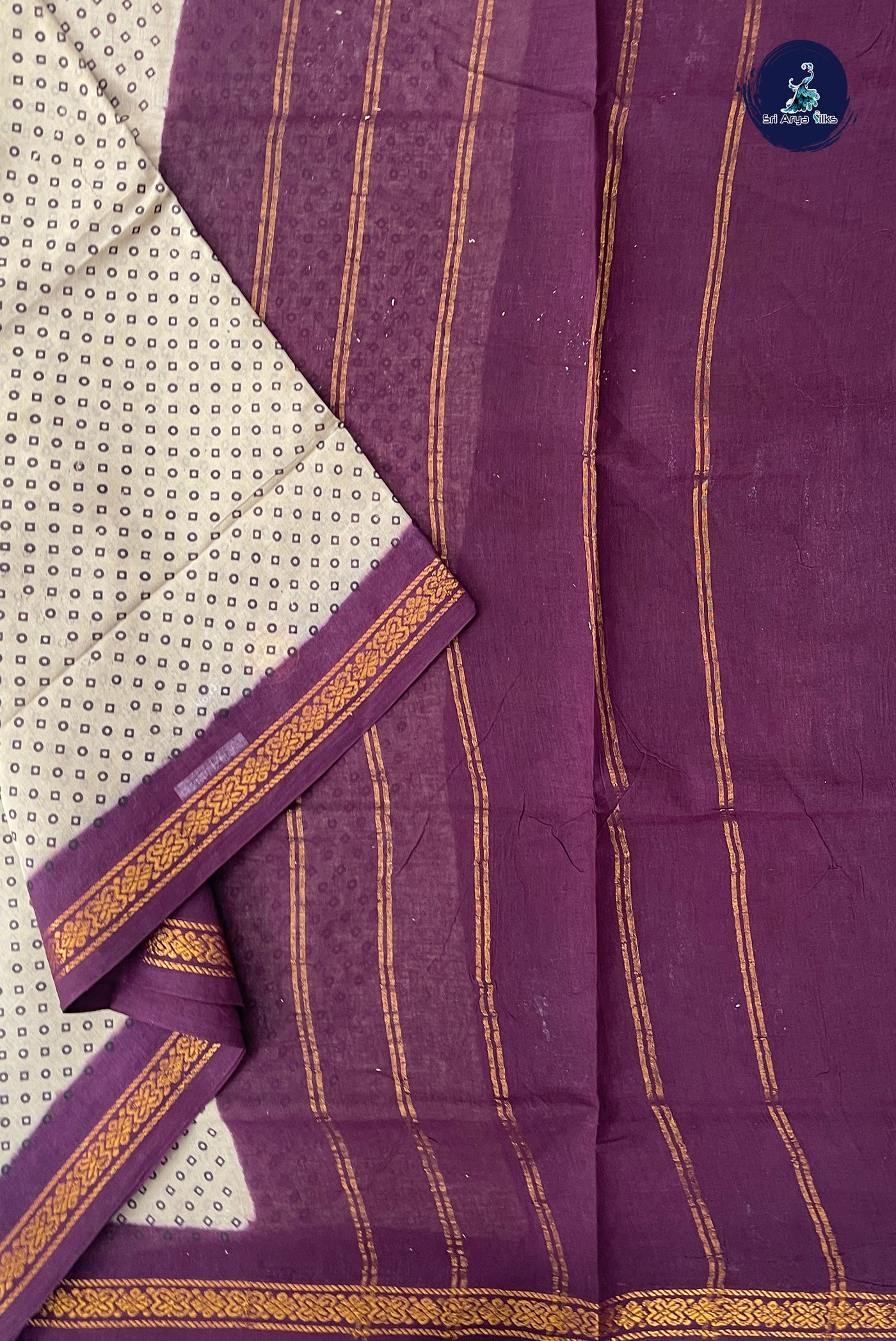 Pastel Shade 10.5 Yards Madisar Saree With Printed Pattern