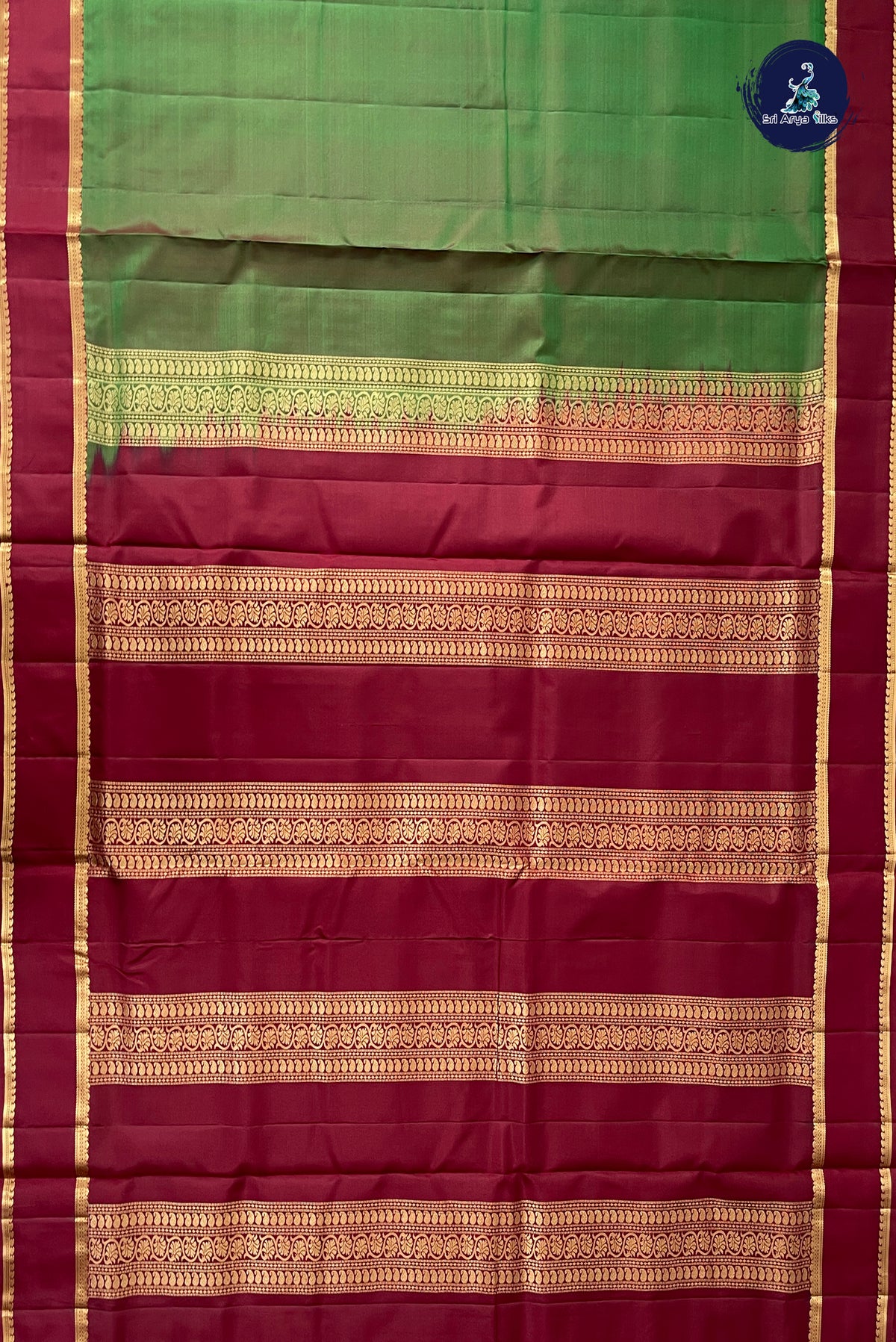 Manthulir Madisar 10 Yards Silk Saree With Doria Lines Pattern