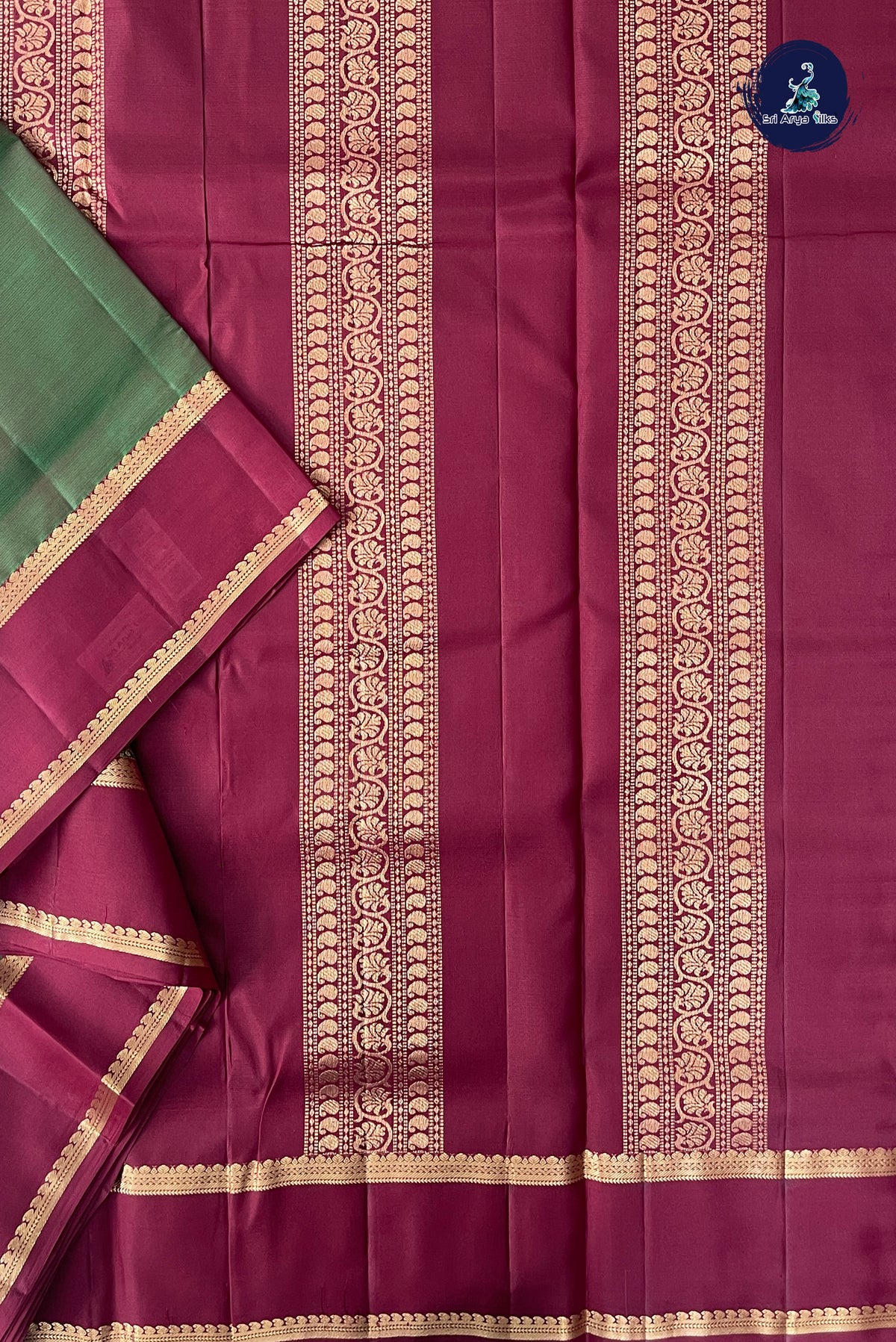 Manthulir Madisar 10 Yards Silk Saree With Doria Lines Pattern
