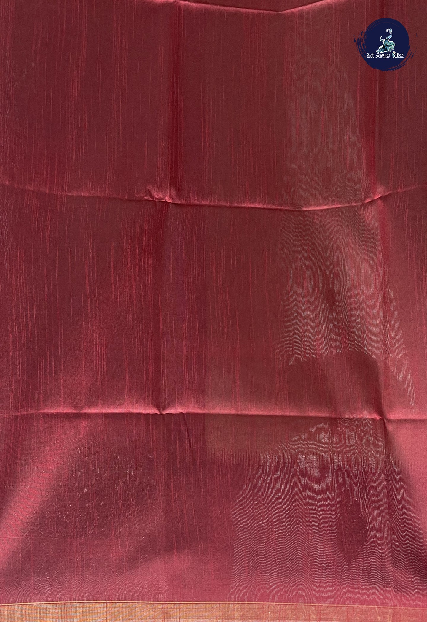 Light Brown Raw Silk Saree With Zari Buttas Pattern