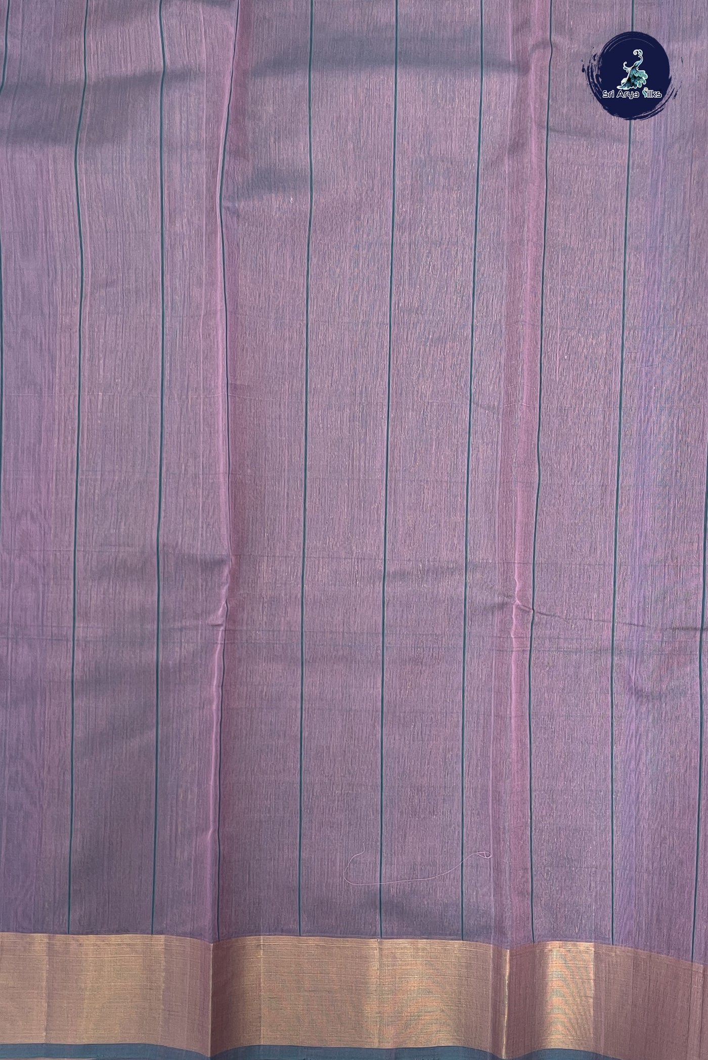 Light Pink Kora Sico Silk Cotton With Checked Pattern