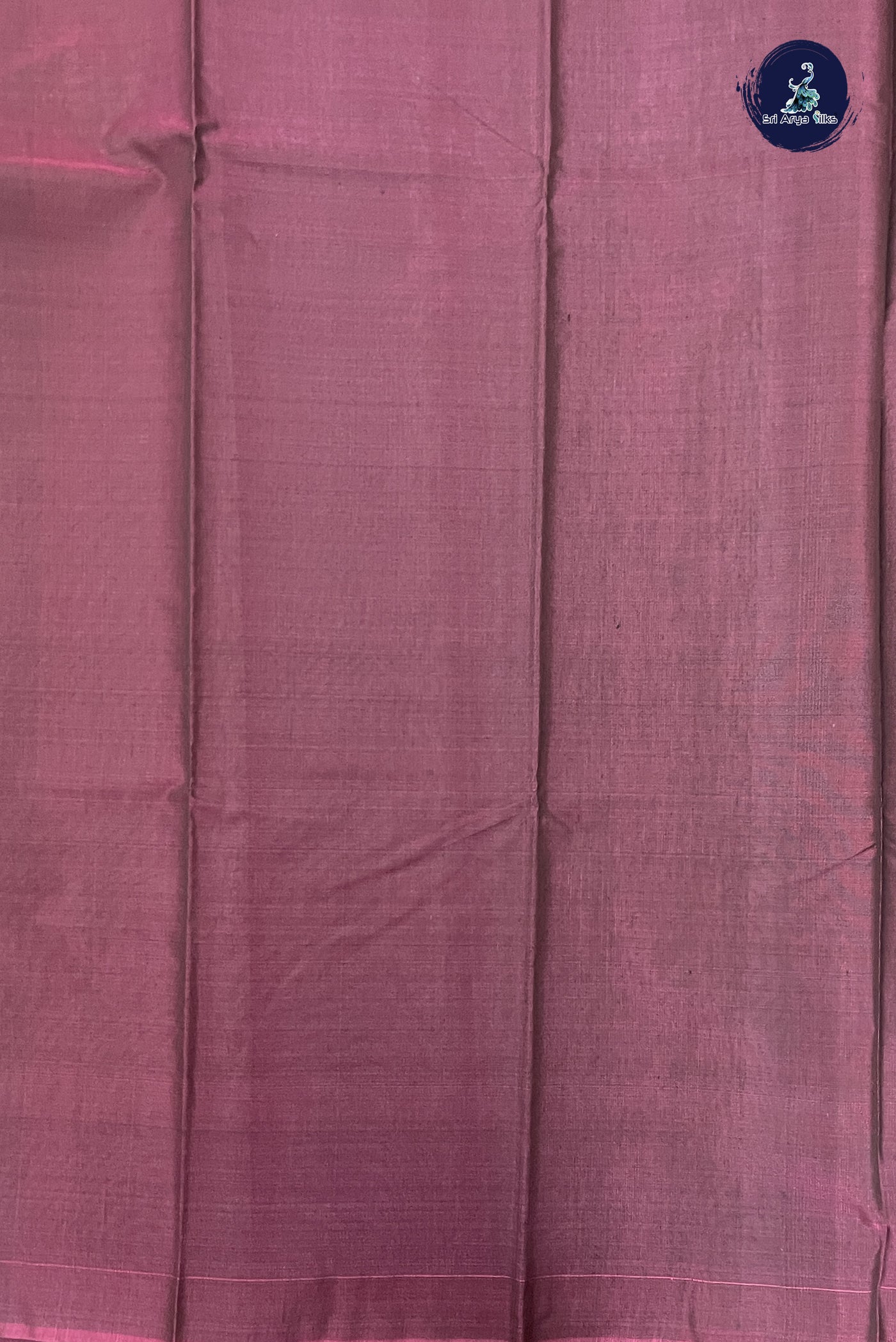 Bottle Green Kora Sico Silk Cotton With Stripes Pattern