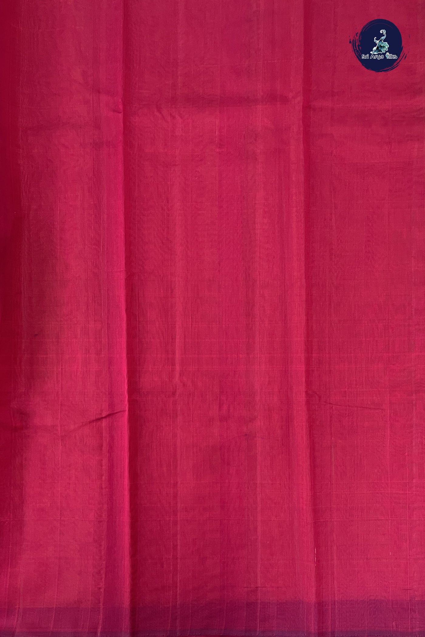 Dual Tone Pink Kora Sico Silk Cotton With Stripes Pattern