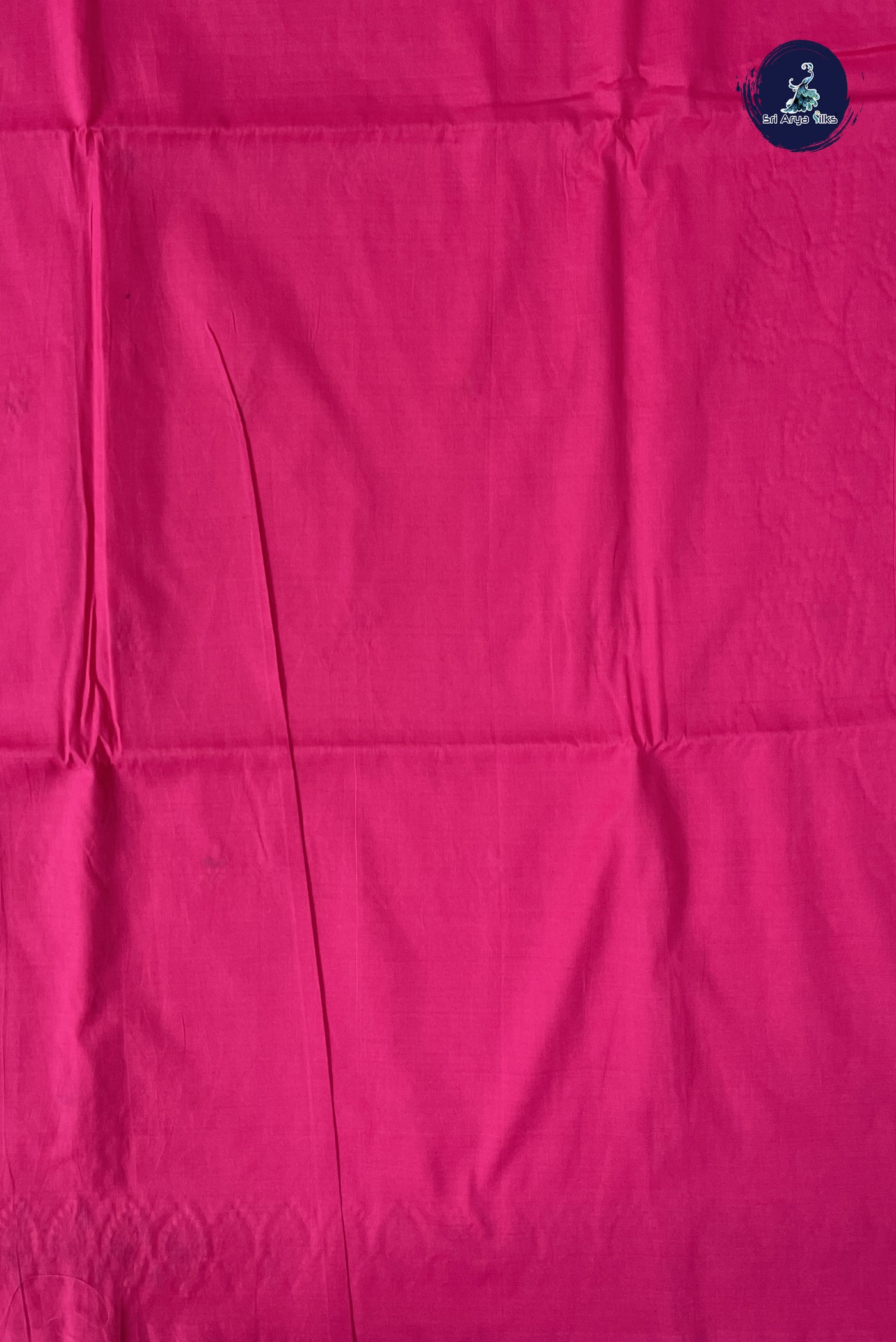 Pink Semi Silk Cotton Saree With Thread Work Pattern