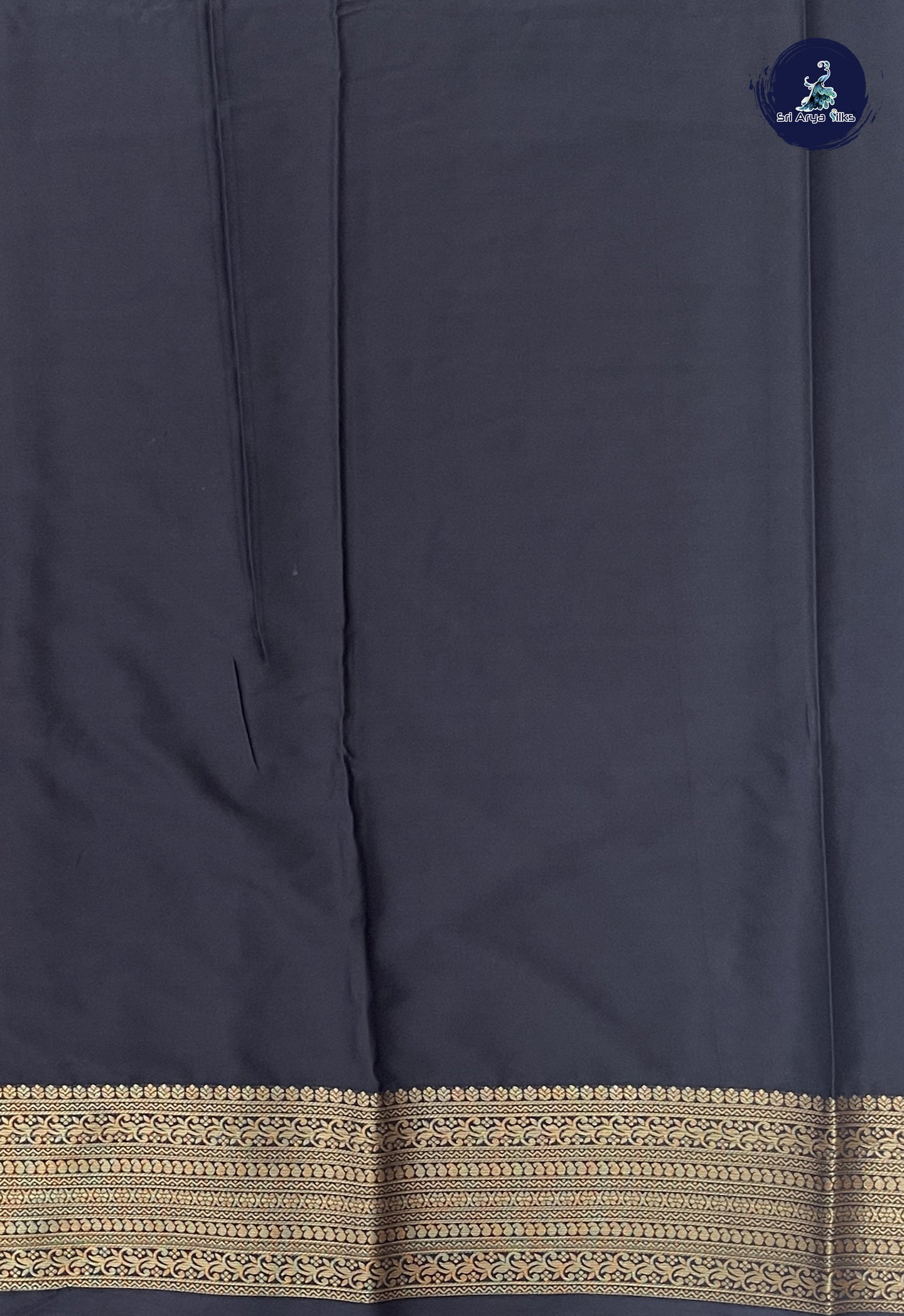 Pink Mysore Silk With Plain Pattern