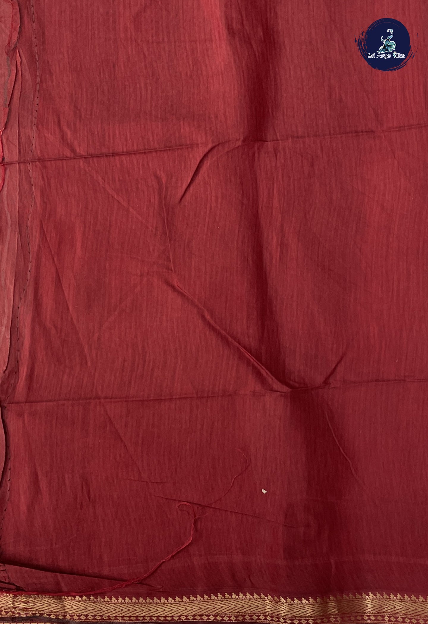 Black Semi Chanderi Saree With Printed Pattern