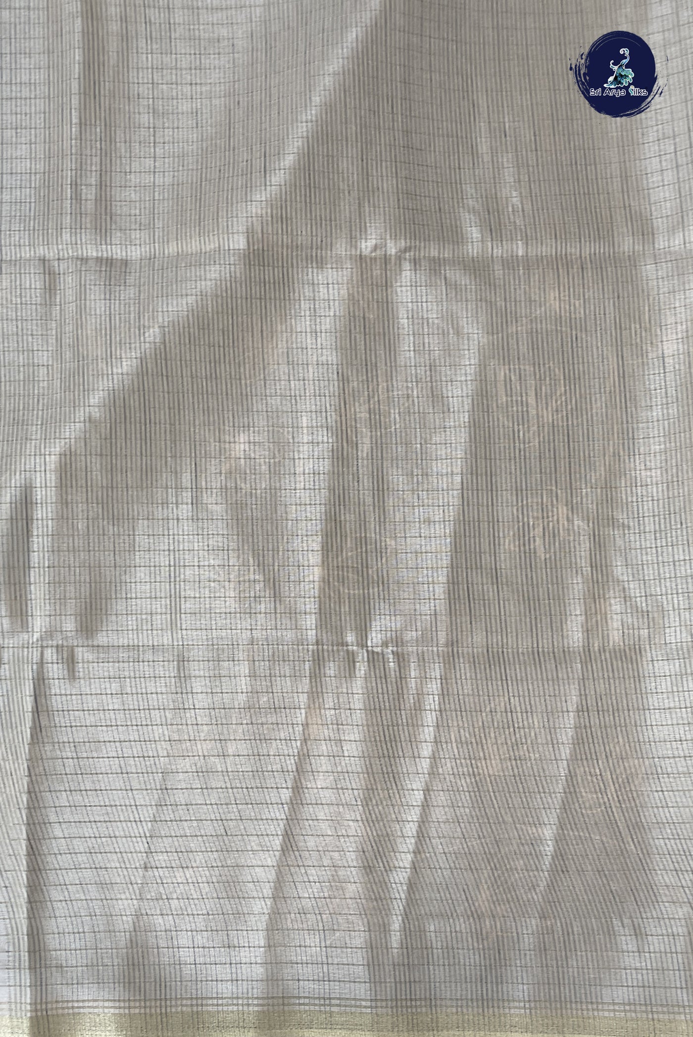BeetRoot Shade Semi Tussar Saree With Checked Pattern