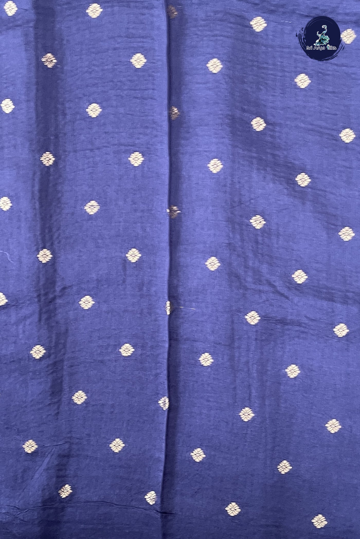 Navy Blue Georgette Banarasi Saree With Sequence Work Pattern