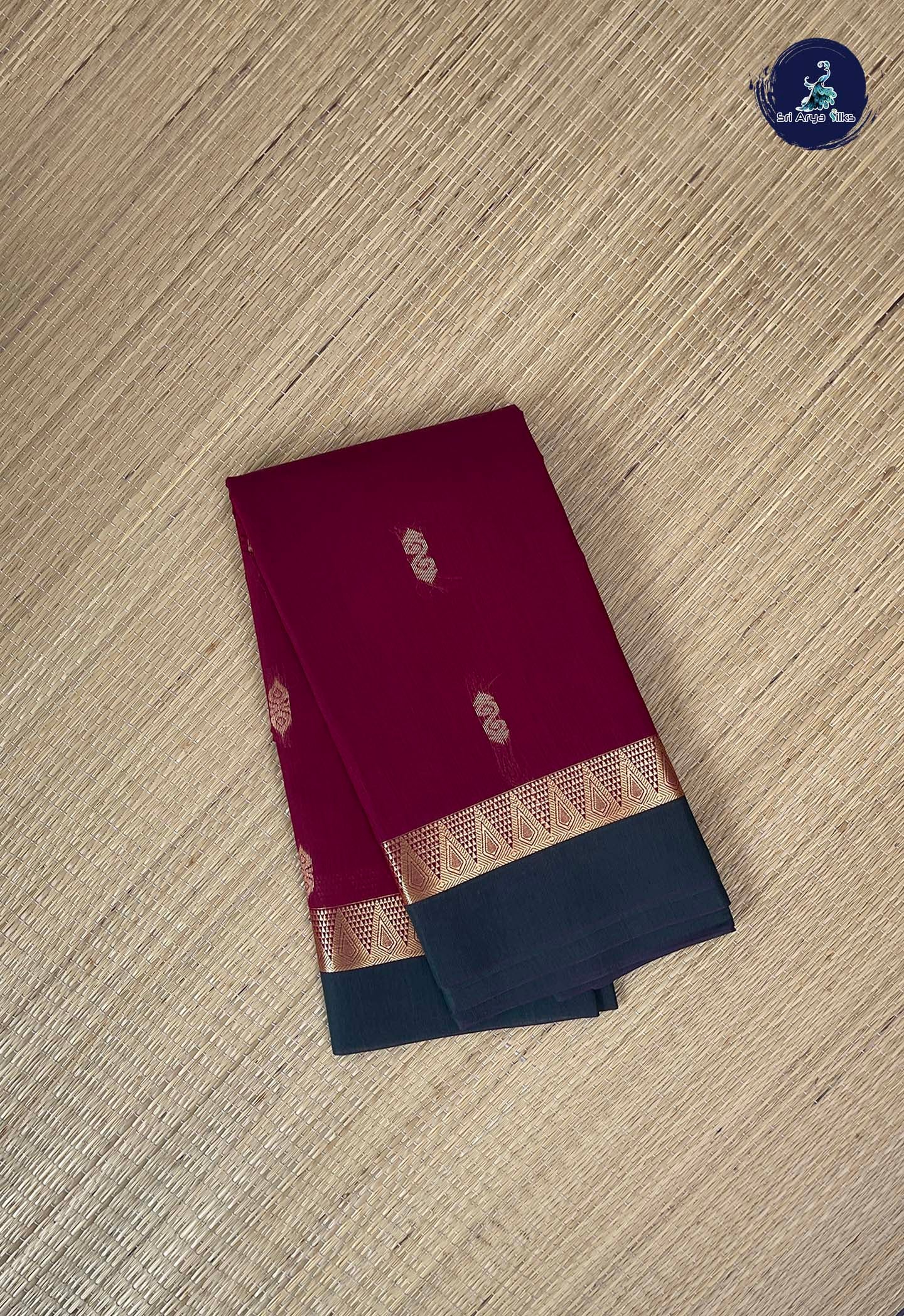 Arakku Budget Semi Silk Cotton Saree With Zari Buttas Pattern