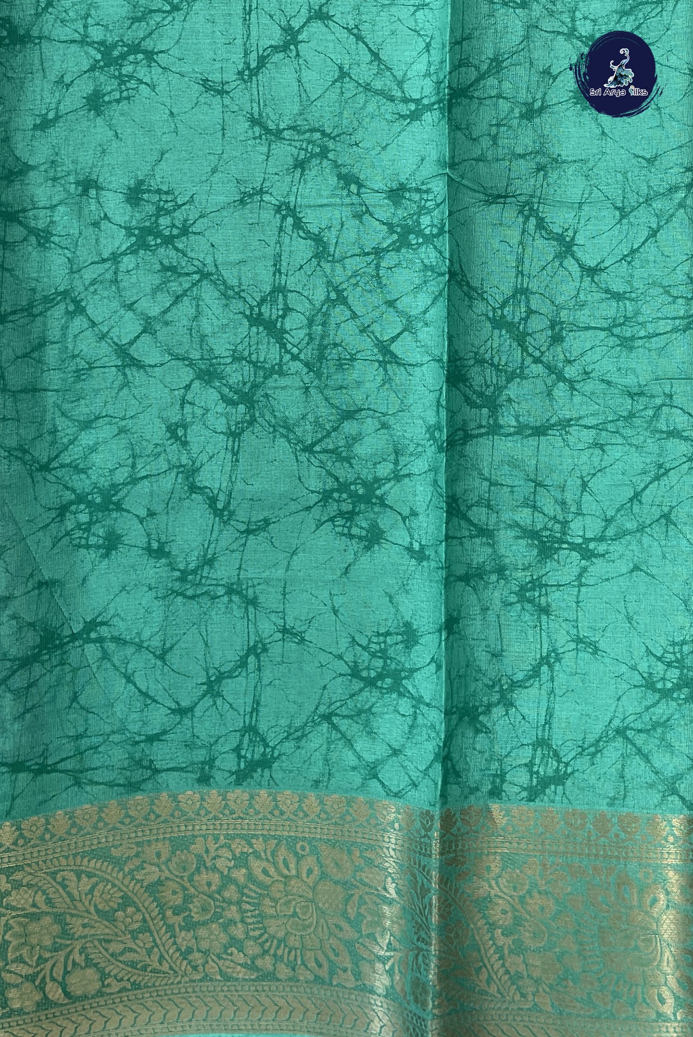 Violet Linen Saree With Printed Pattern