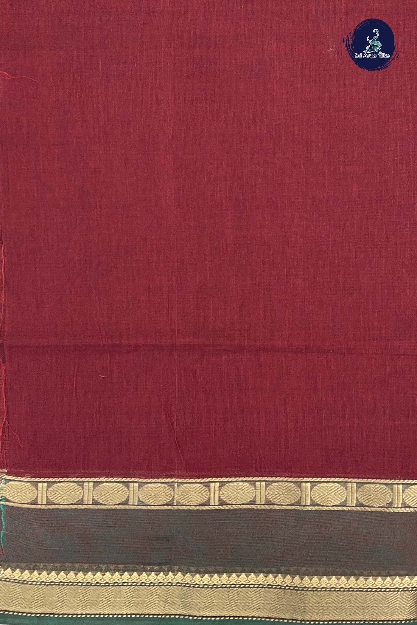 Arakku Kanchi Cotton Saree With Embroidery Pattern