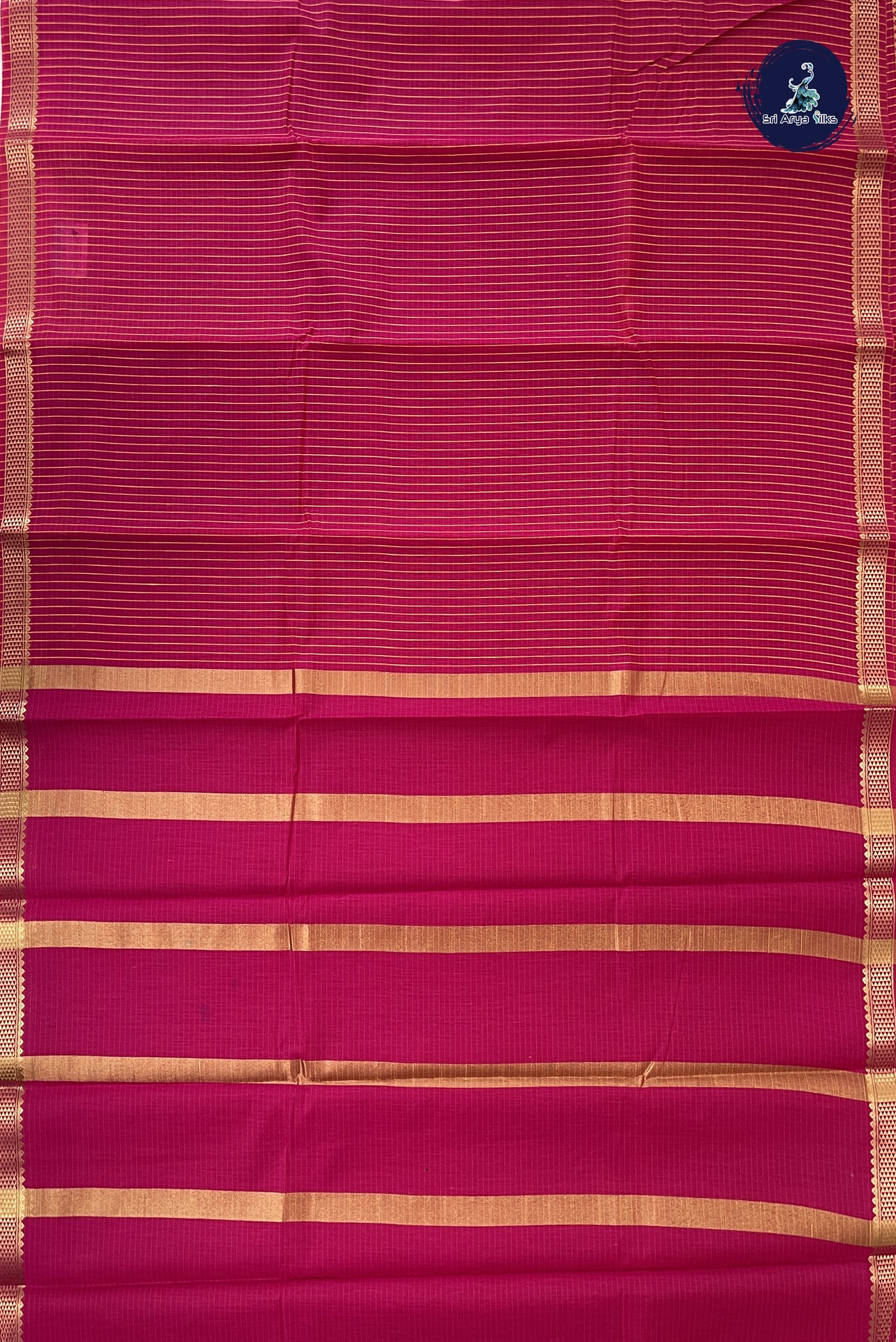 Pink Budget Semi Silk Cotton Saree With Checked Pattern