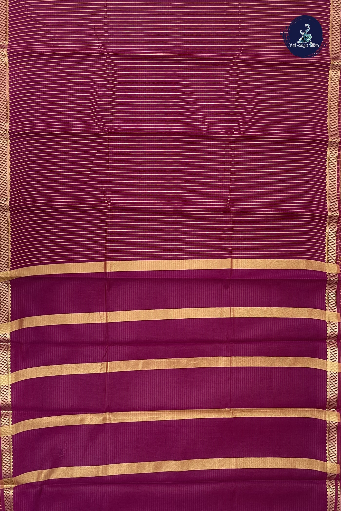 Magenta Purple Budget Semi Silk Cotton Saree With Checked Pattern