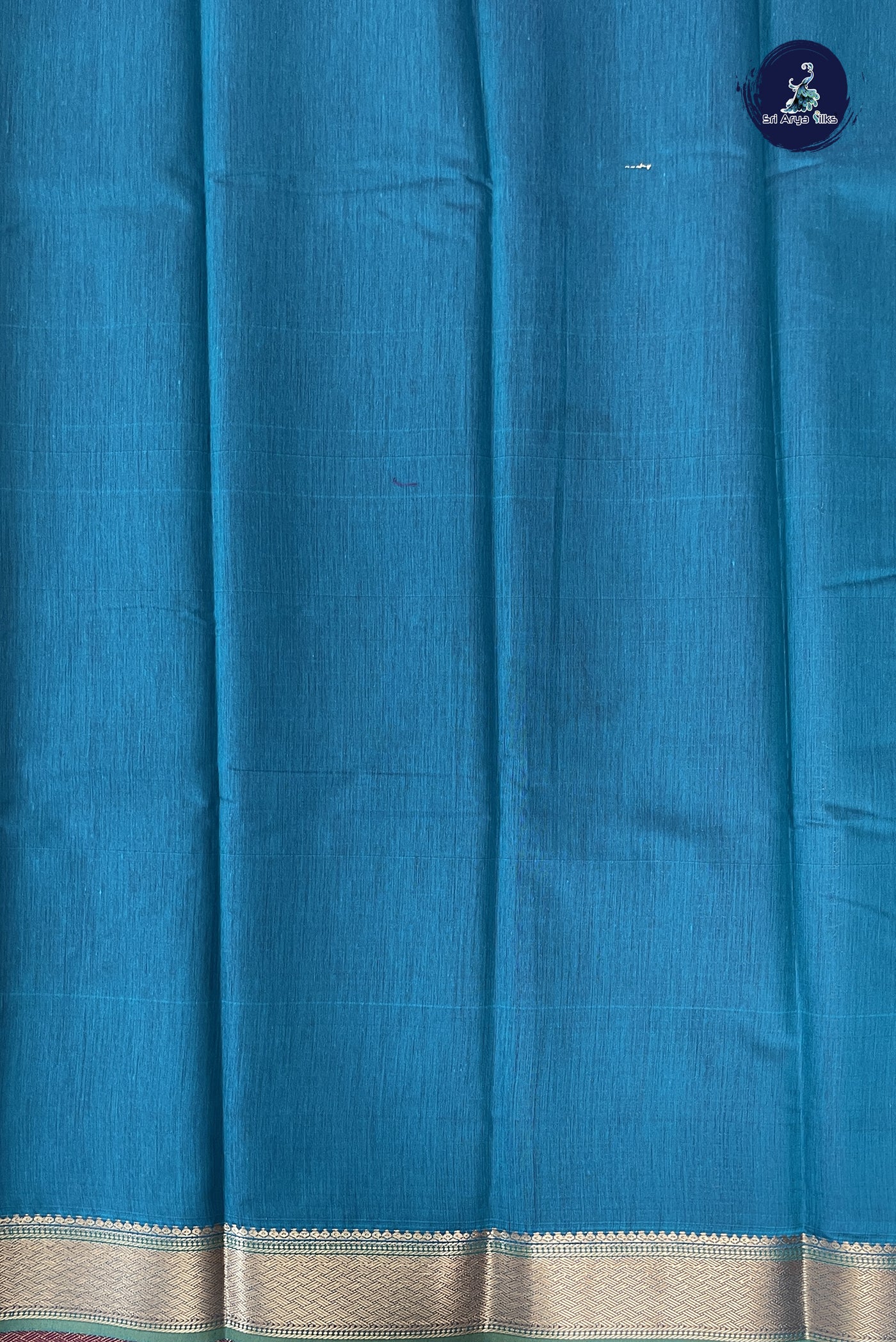 Jamun Budget Semi Silk Cotton Saree With Stripes Pattern